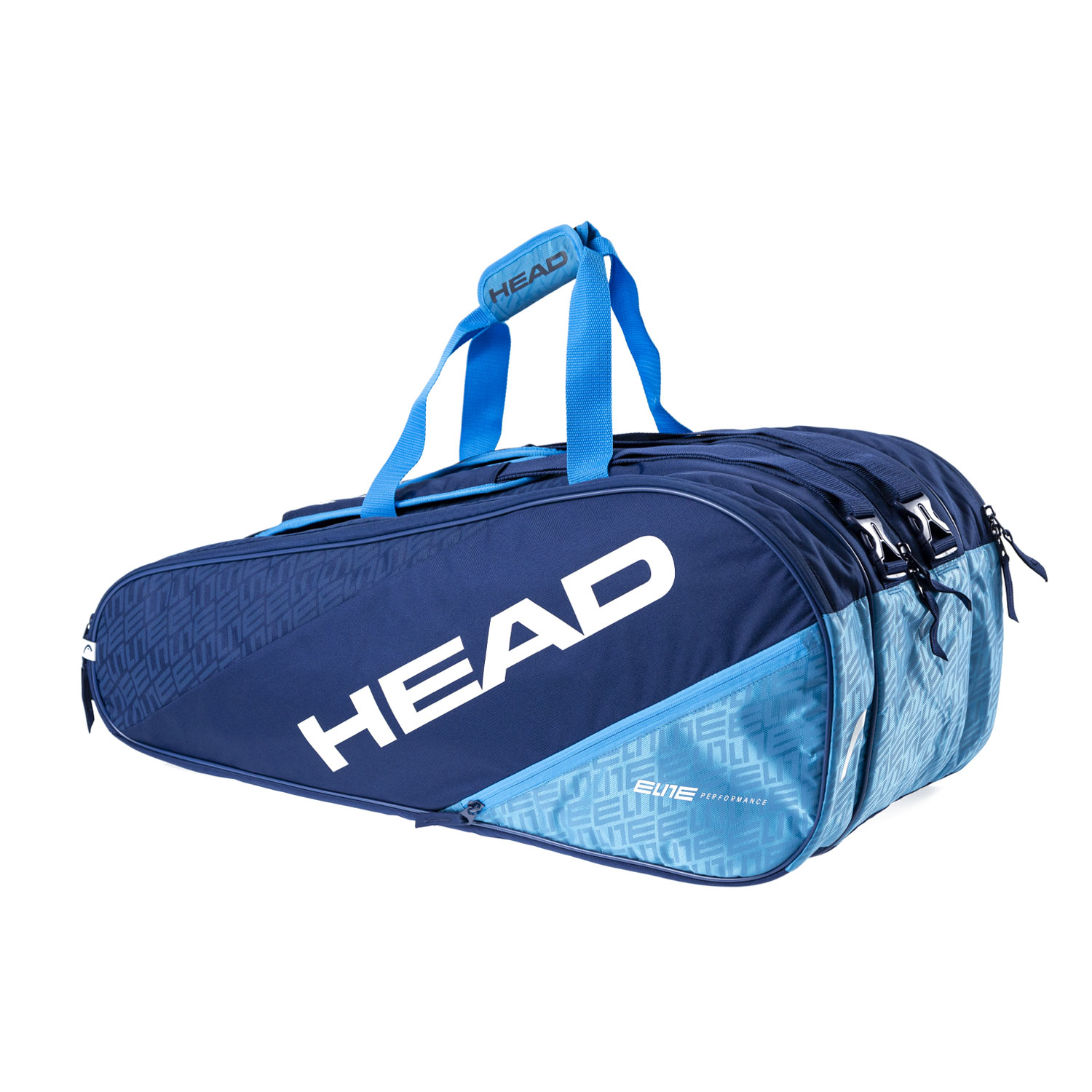 Head Elite x 12 Monstercombi Tennis Bags Navy Blue