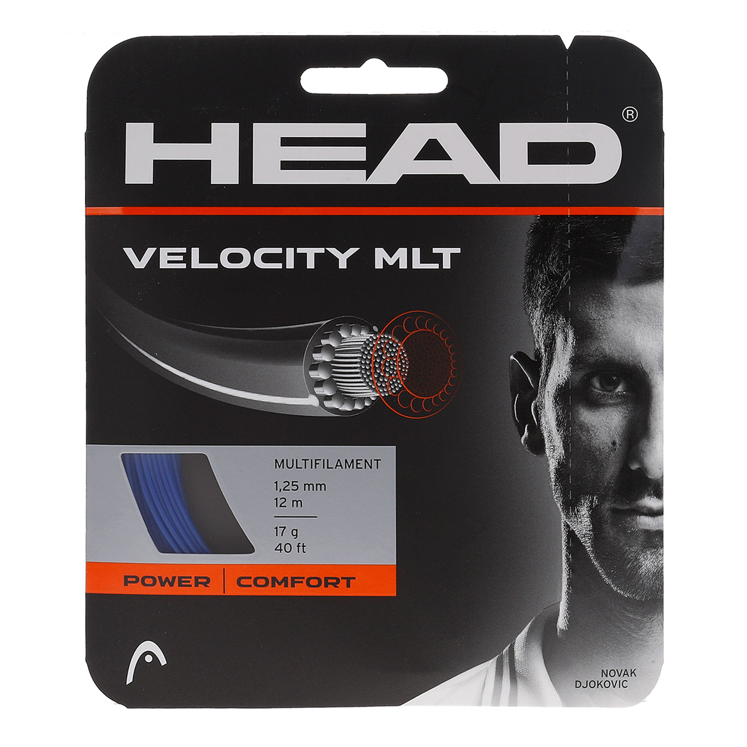 Head MultiPower Velocity 1.25 Set 12 m - Blue