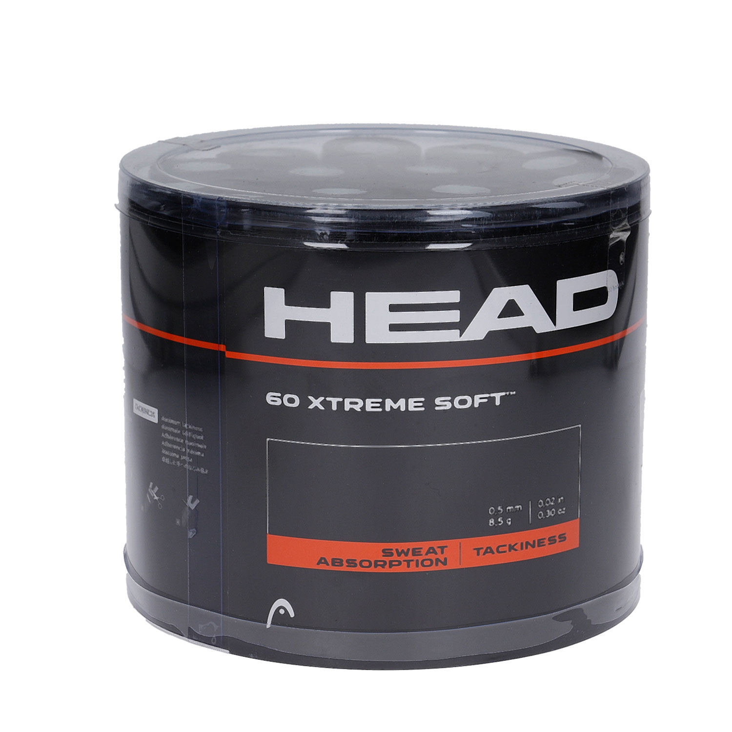 Head Xtreme Soft x 60 Box Overgrip - Black