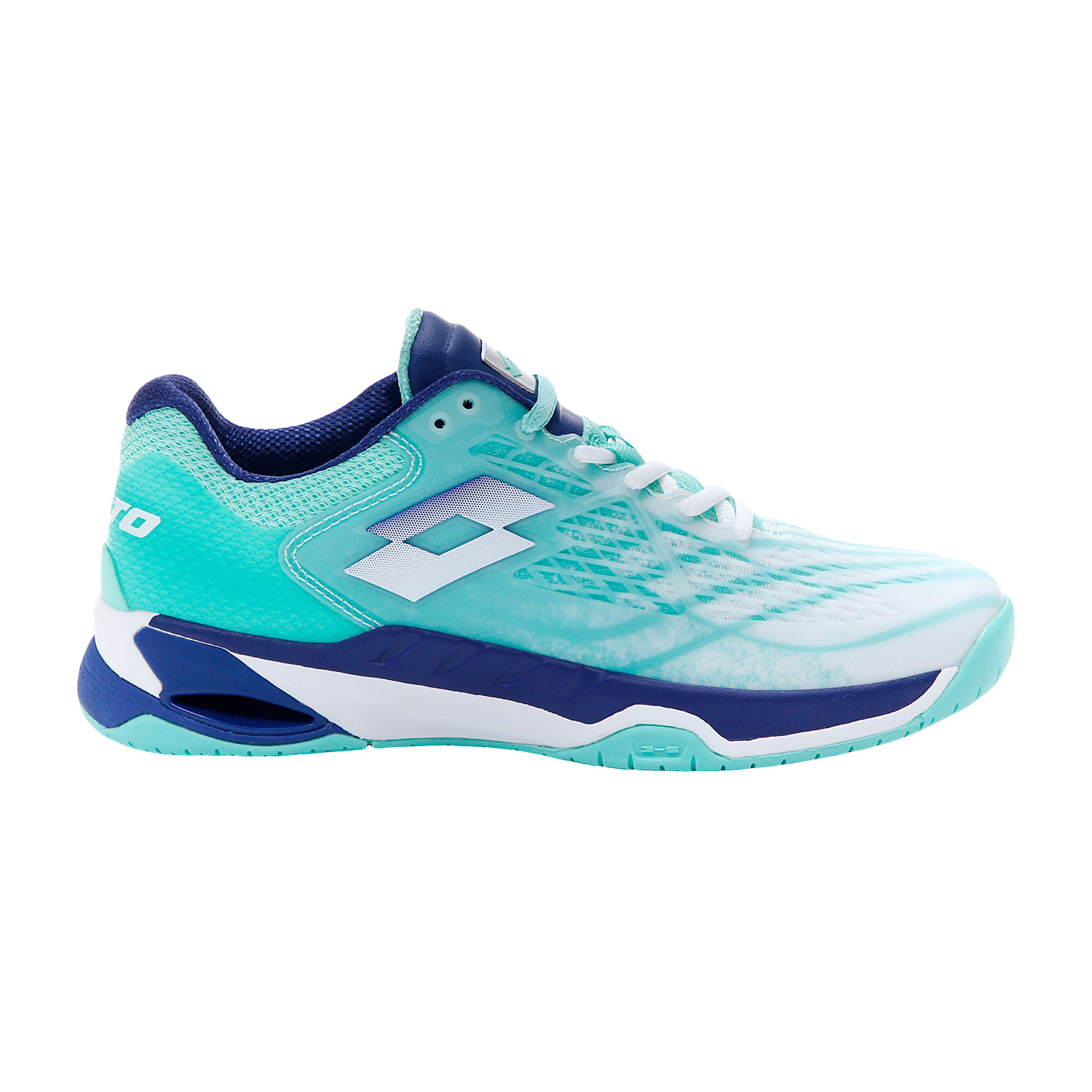 teal colored tennis shoes