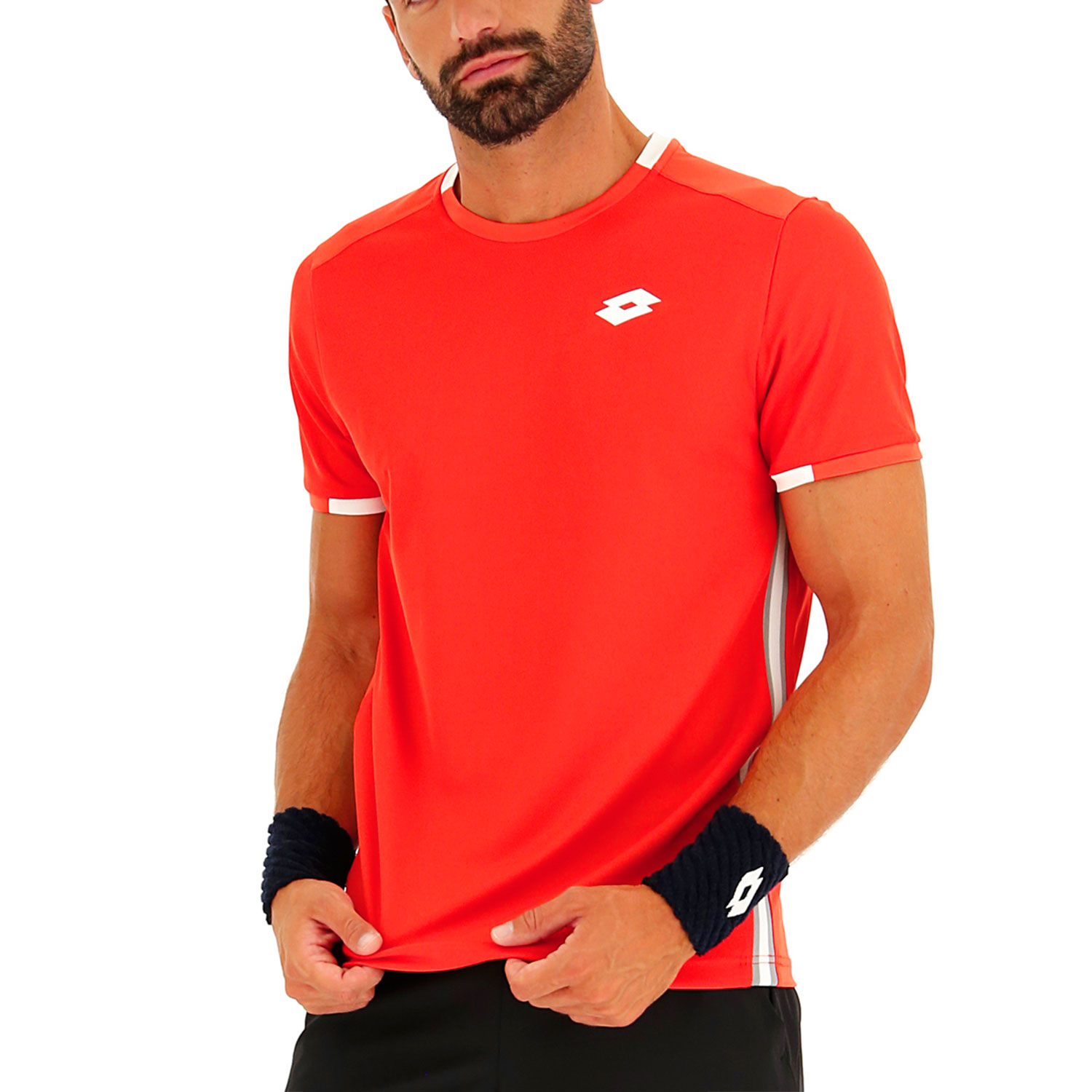 Lotto Tennis Teams Men's TShirt Red Poppy