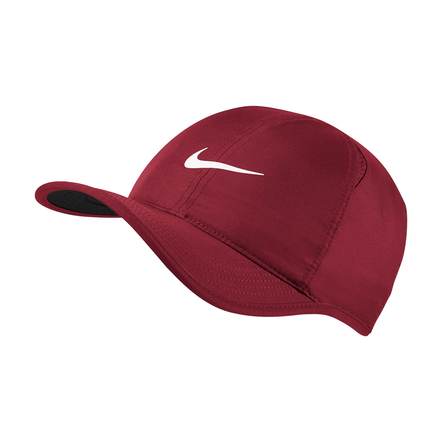 red and black nike cap