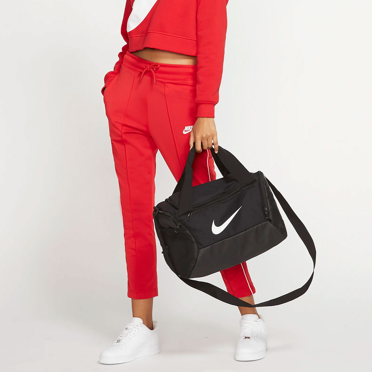 Nike, Brasilia Duffel Bag (Extra Small), Black/White
