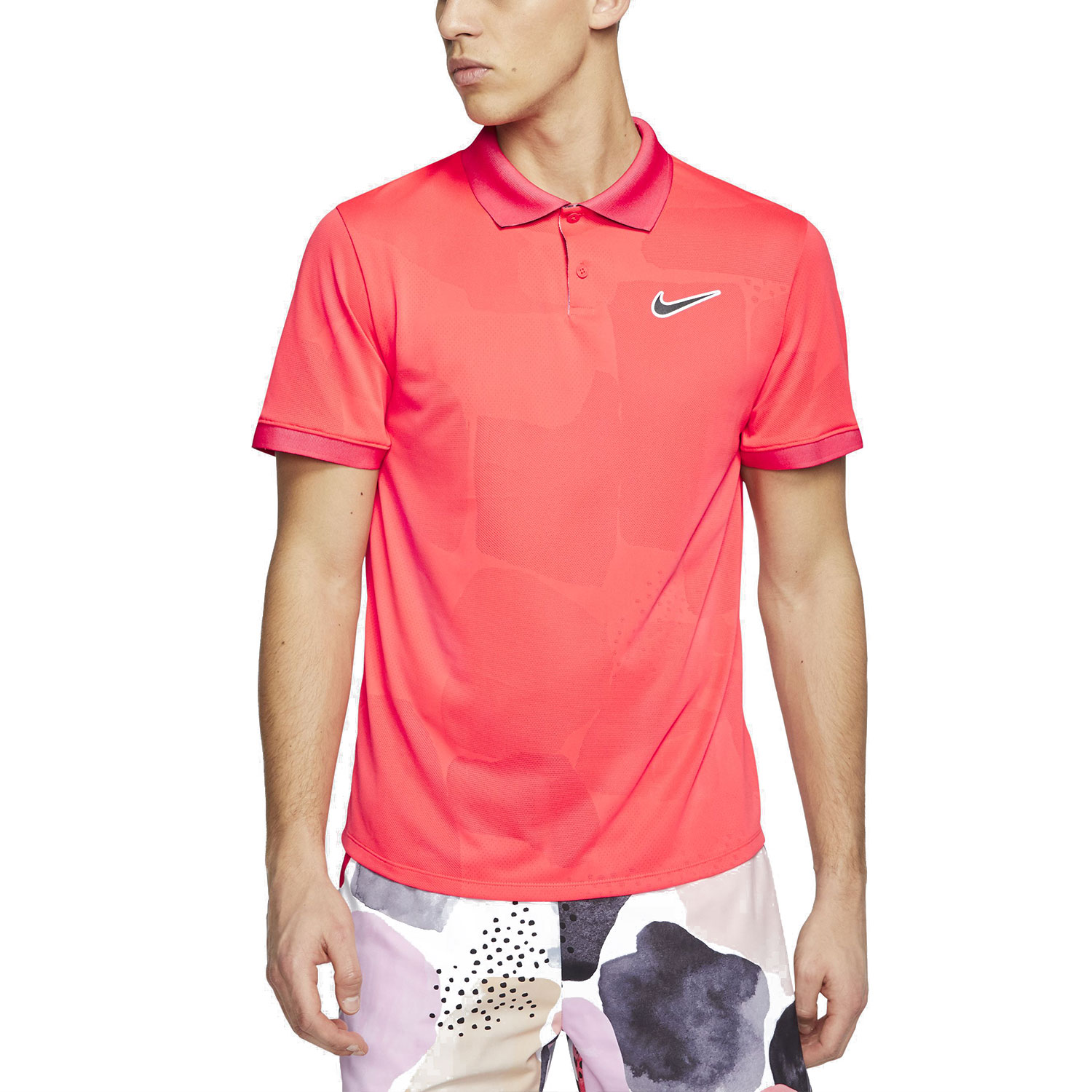 nike men's court advantage tennis polo