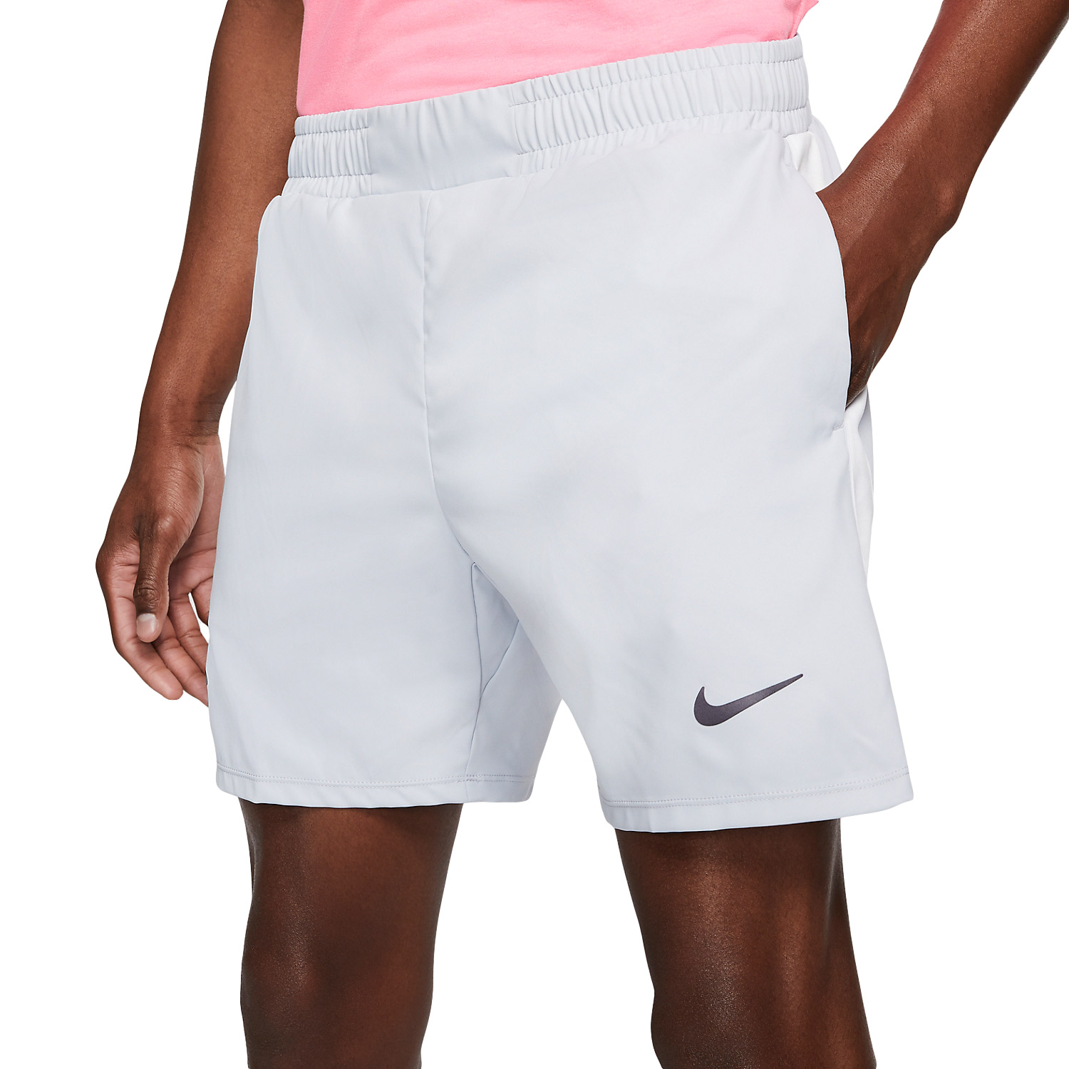 Nike Court Dri-FIT Rafa Pantaloncini Tennis Uomo - Sky Grey