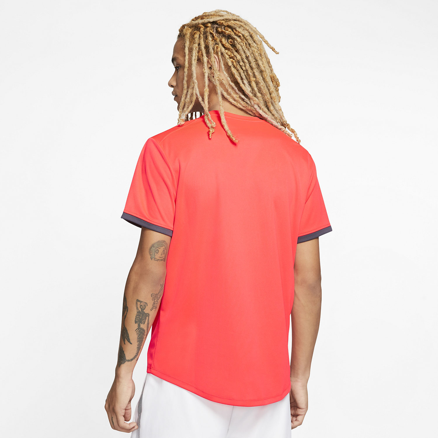 laser crimson nike shirt