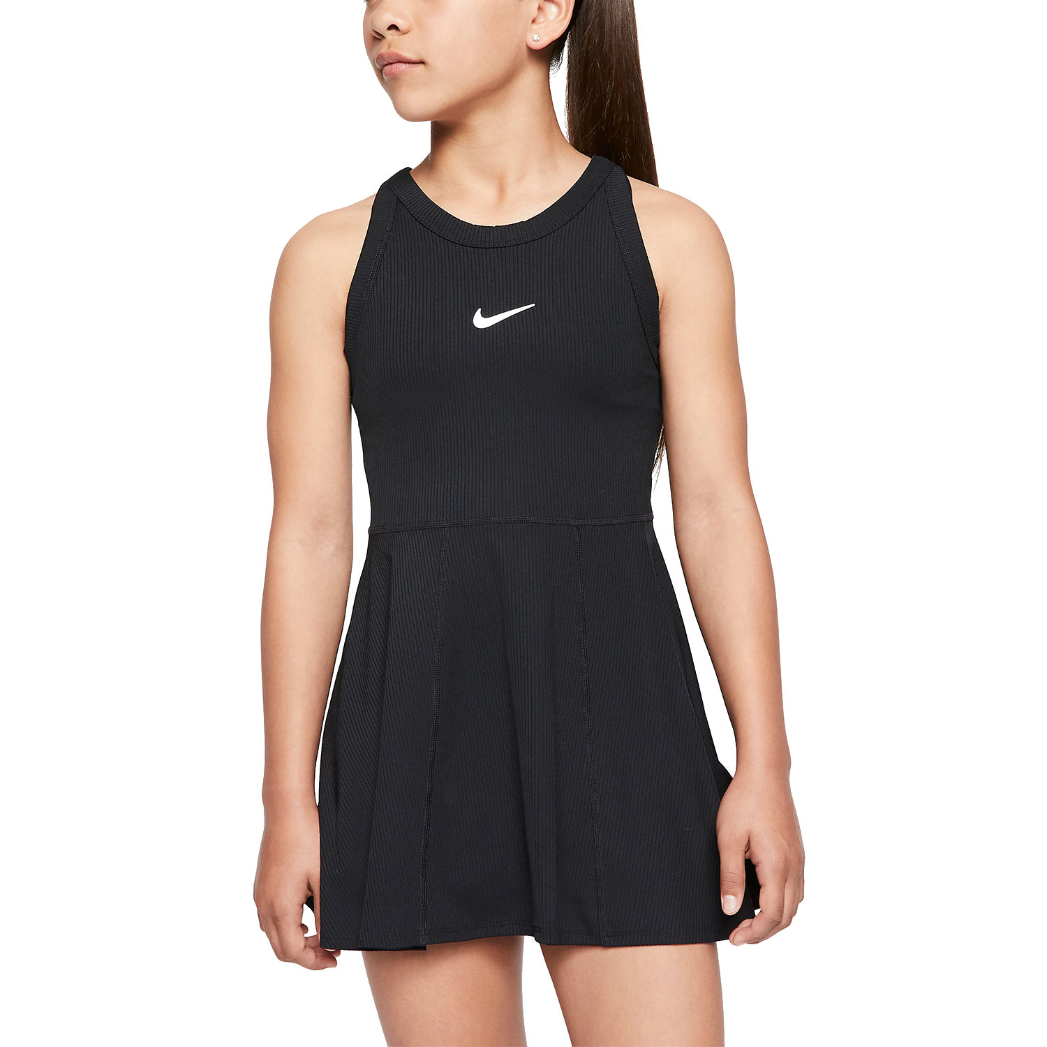 girls black nike dress