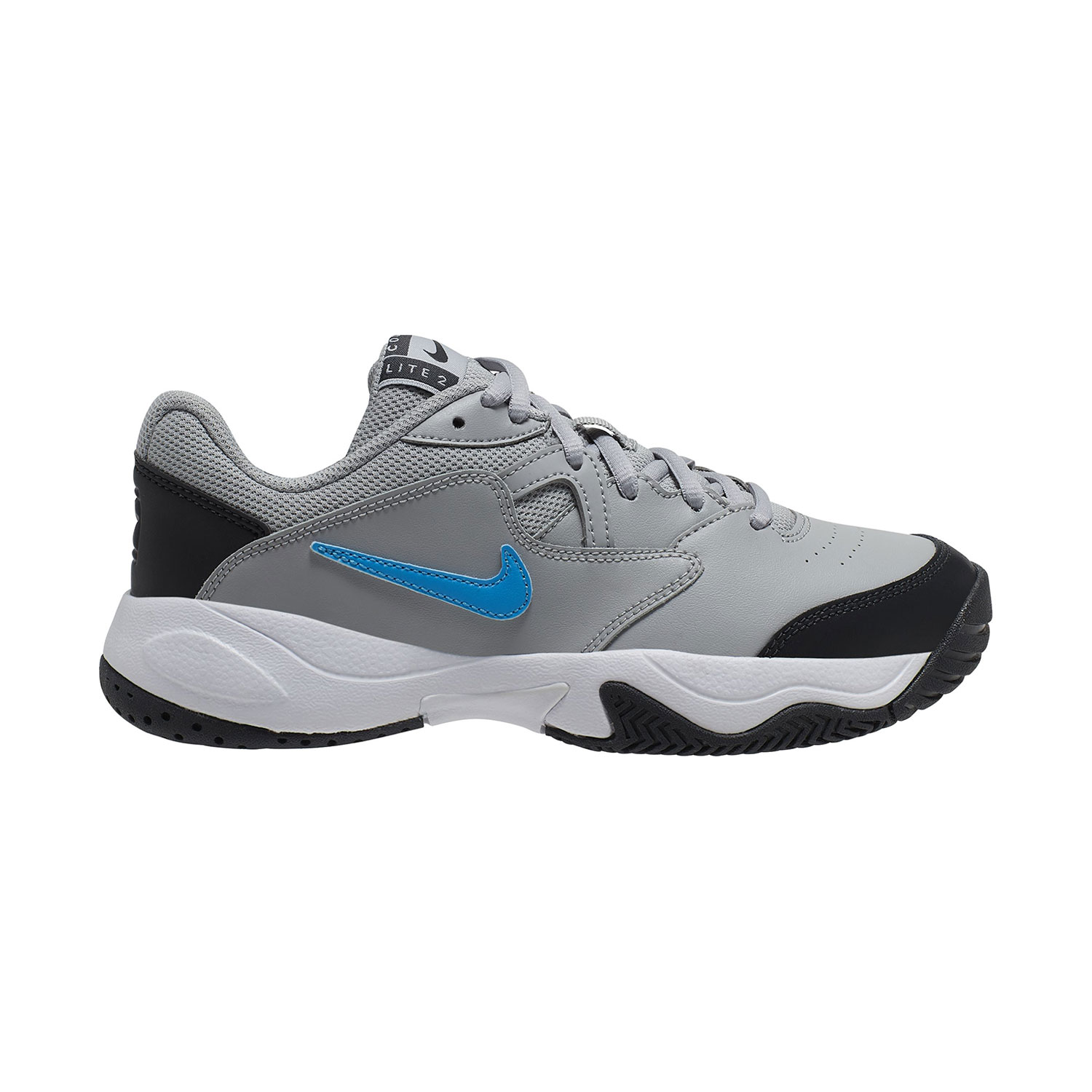 Nike Court Lite 2 Boy s Tennis Shoes Light Smoke Grey