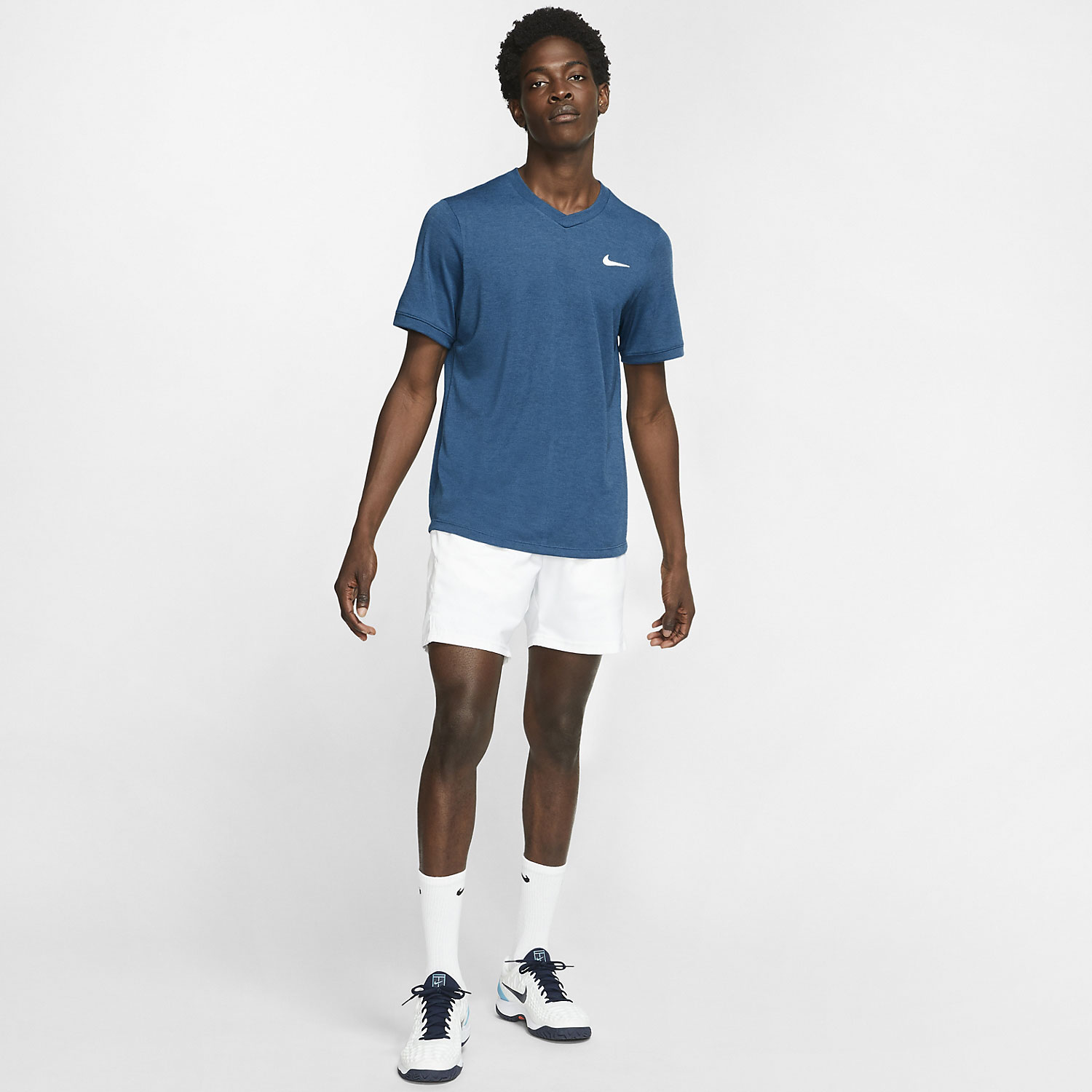 valerian blue nike shirt