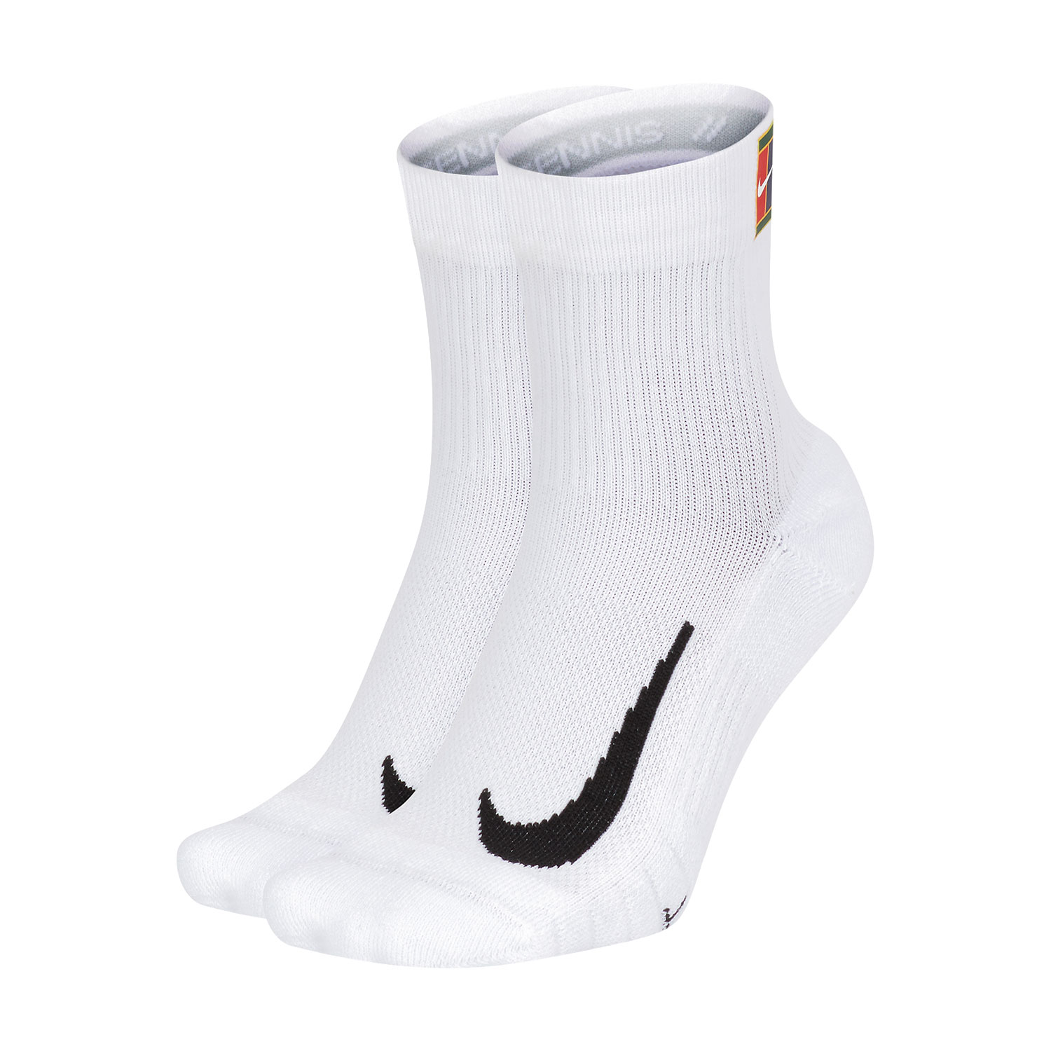 Nike Multiplier Max 2 Calcetines de Tenis - White
