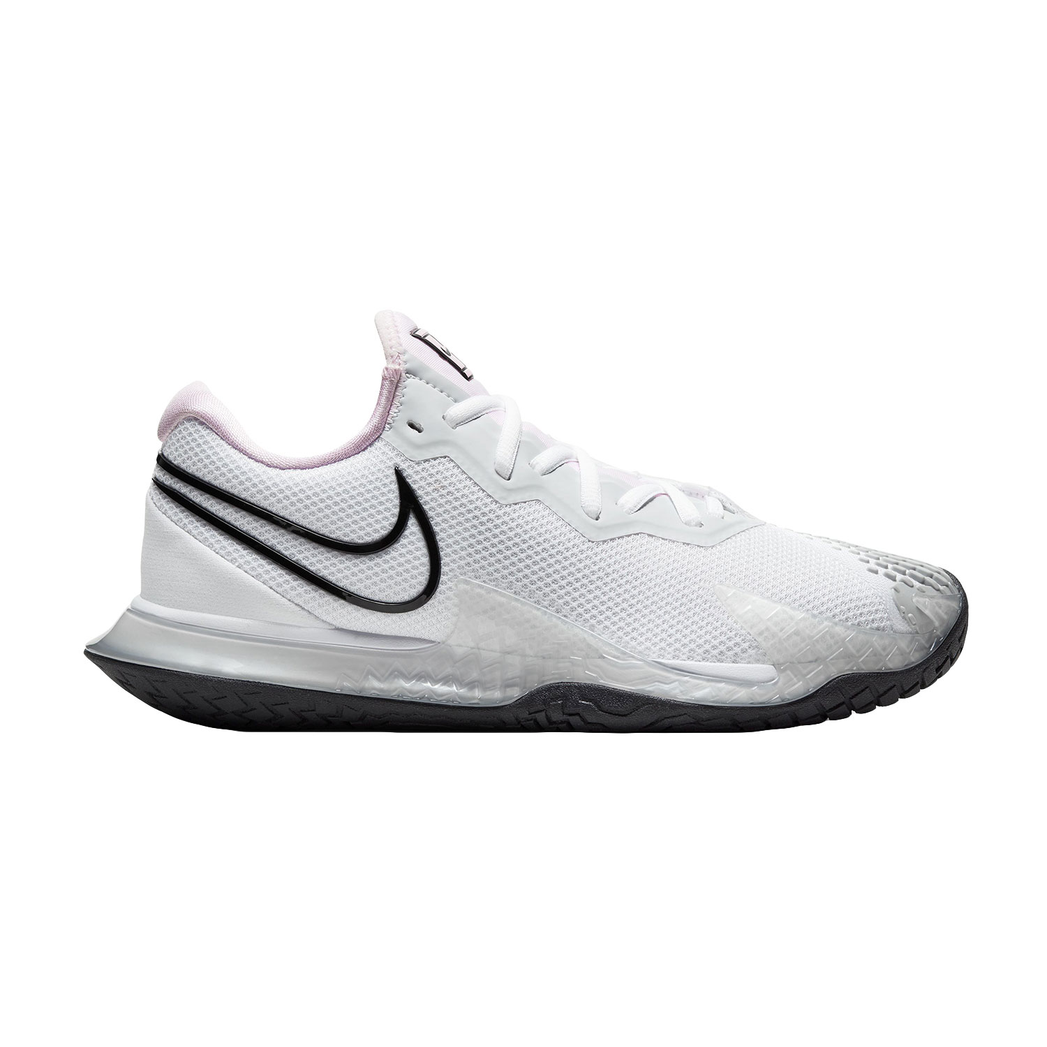 Nike Air Zoom Vapor Cage 4 HC - White/Black/Pink Foam/Pure Platinum