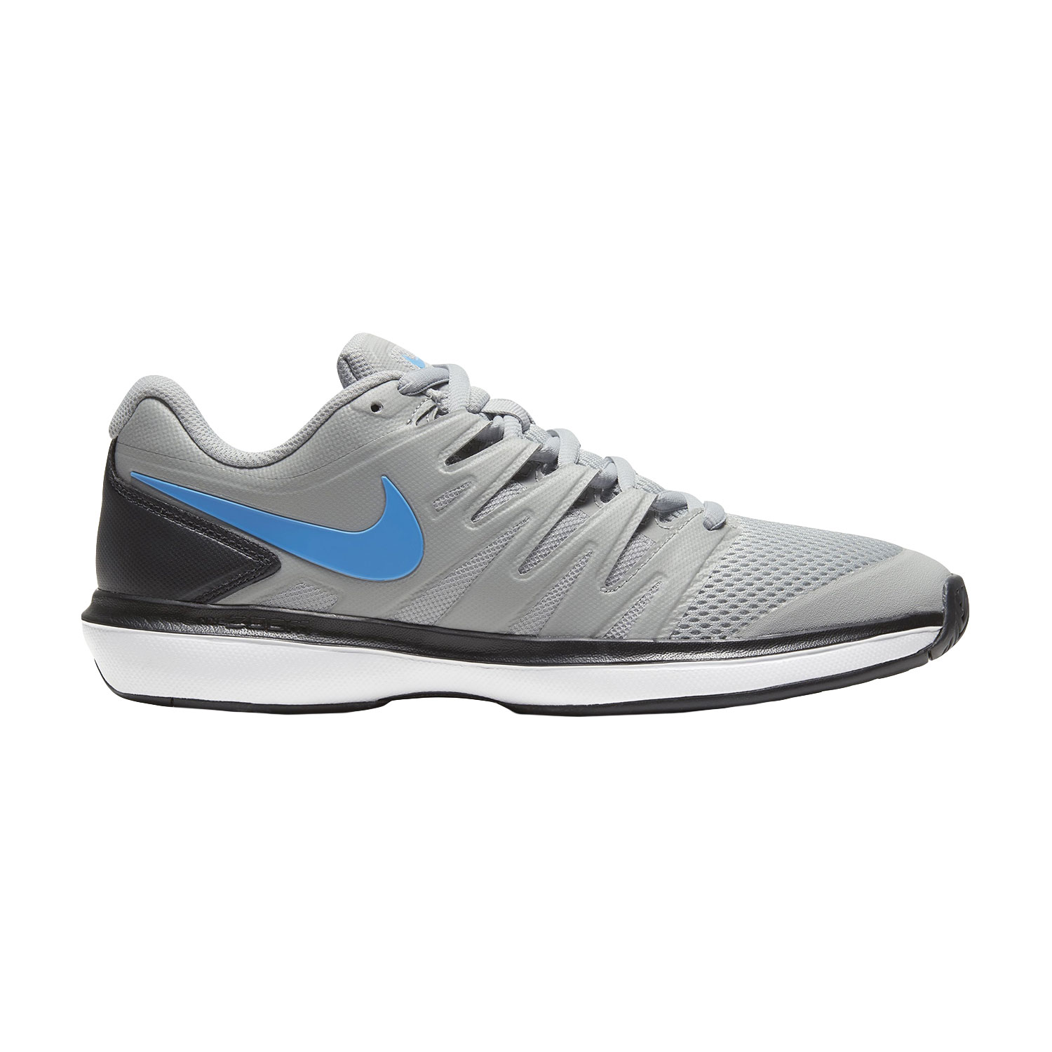 grey and light blue nike shoes
