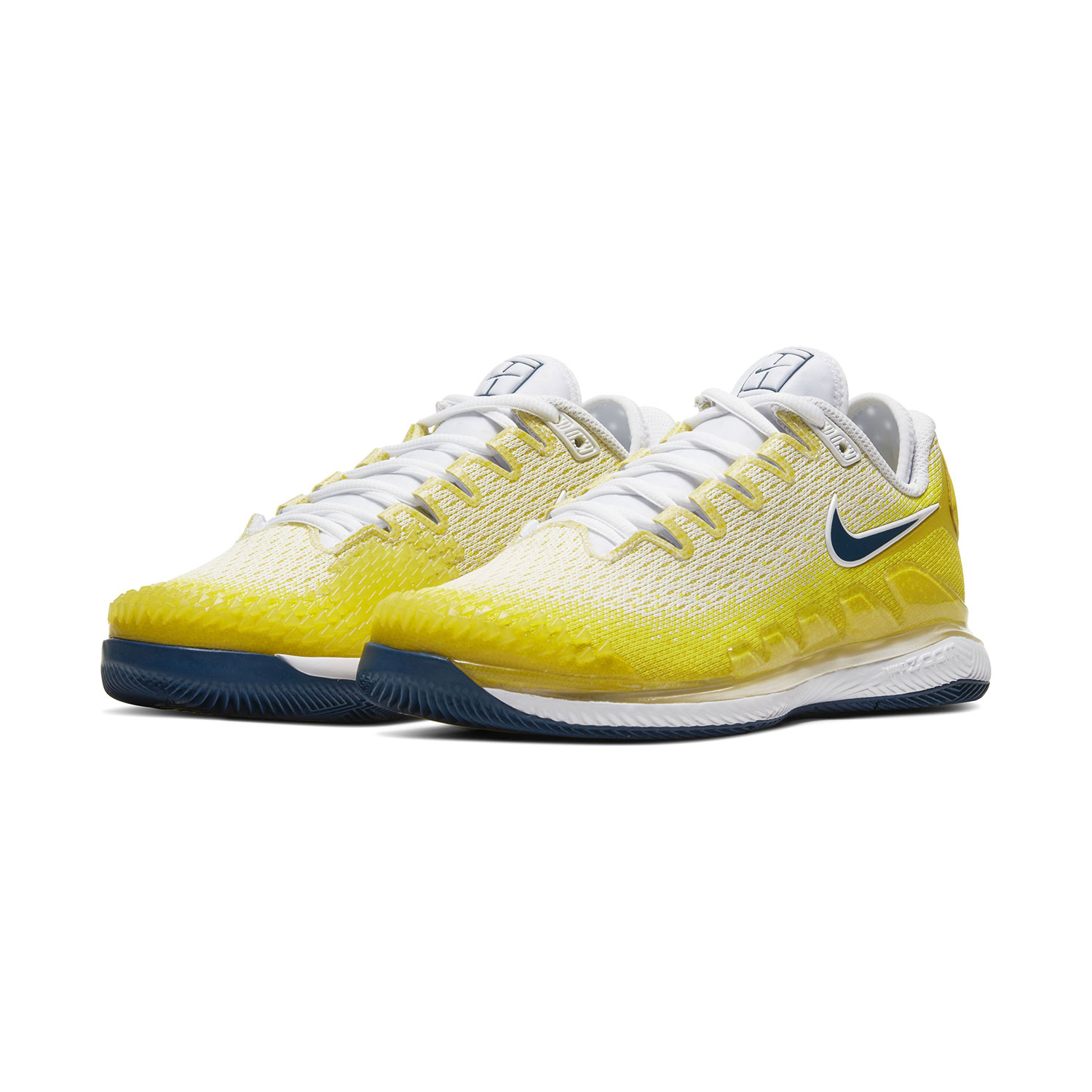 Nike Zoom Vapor X Knit HC Women's Tennis Shoes - Opti Yellow
