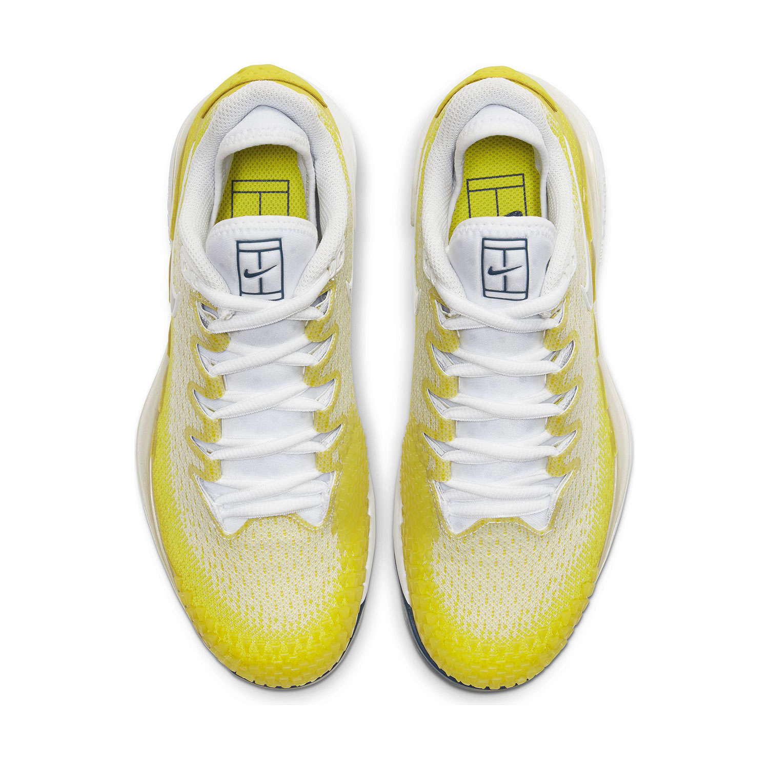 Nike Zoom Vapor X Knit HC Women's Tennis Shoes - Opti Yellow