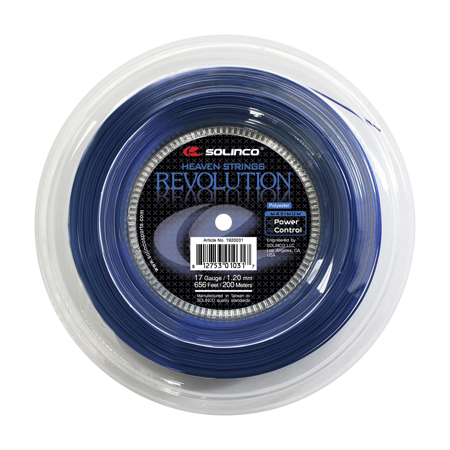 Solinco Revolution 1.20 Bobina 200 m - Blue