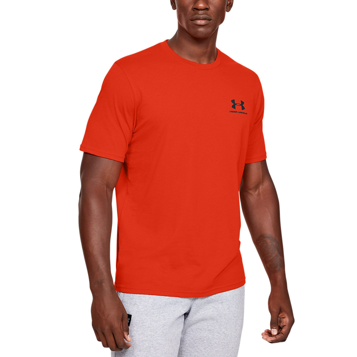 under armour orange t shirt