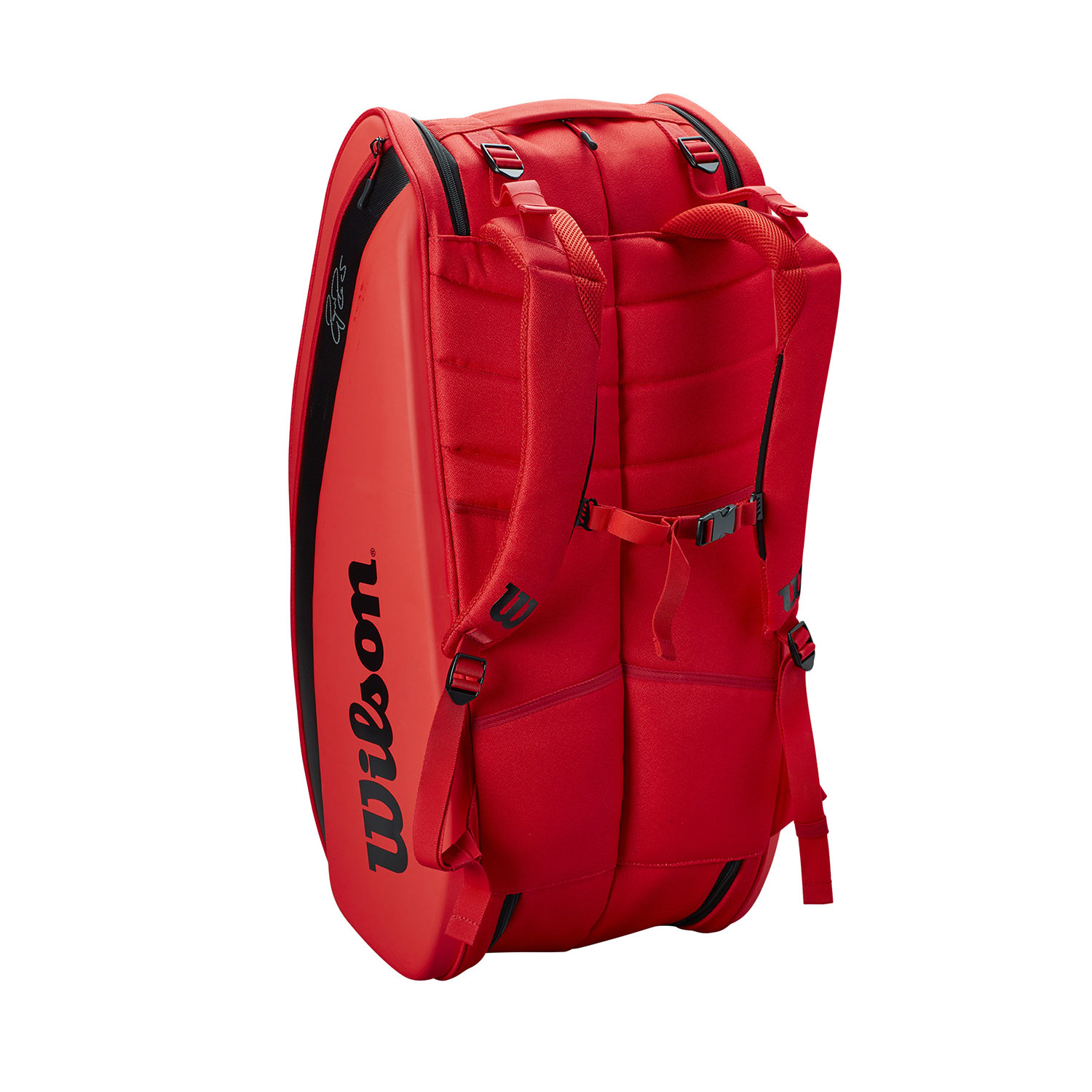 Buy Wilson Federer DNA Backpack Black, Schwarz Glänzend