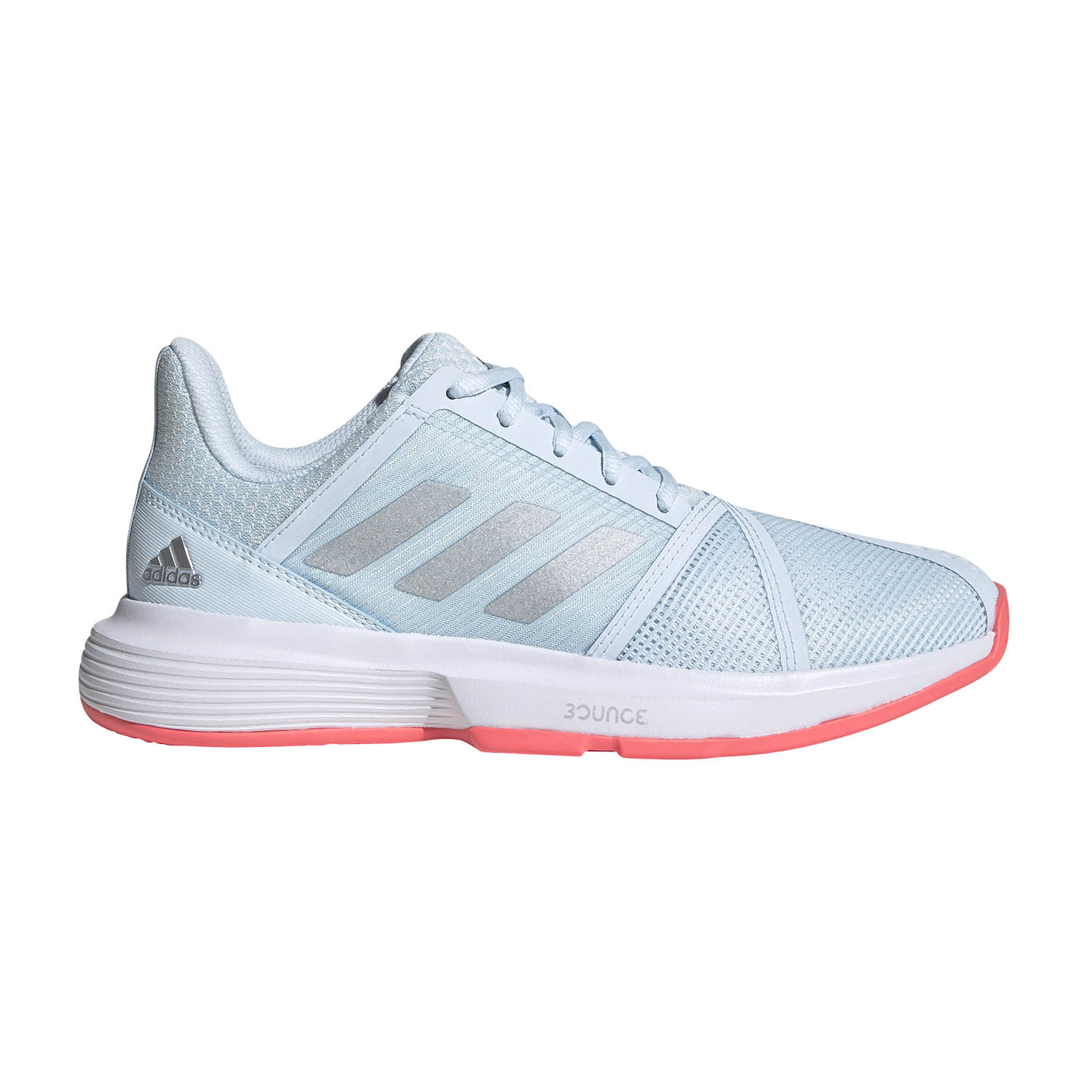 adidas CourtJam Bounce Women's Tennis Shoes - Sky Tint