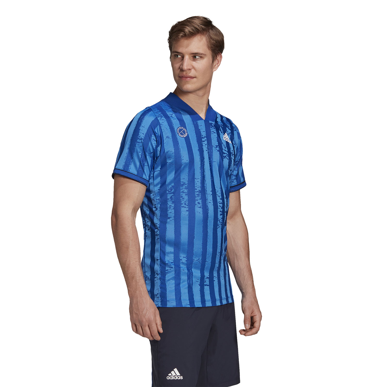 Adidas Freelift T-Shirt - Team Royal Blue/White