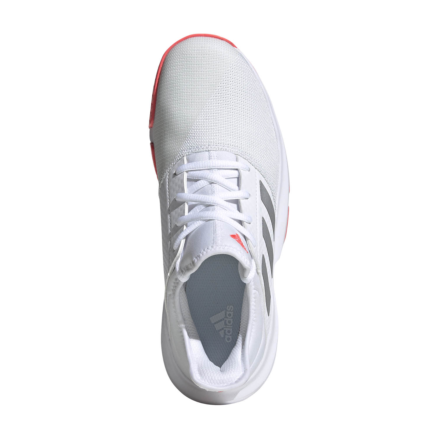 adidas gazelle silver green womens adidas GAMECOURT 2.0 Tennis Shoes | FTWR White