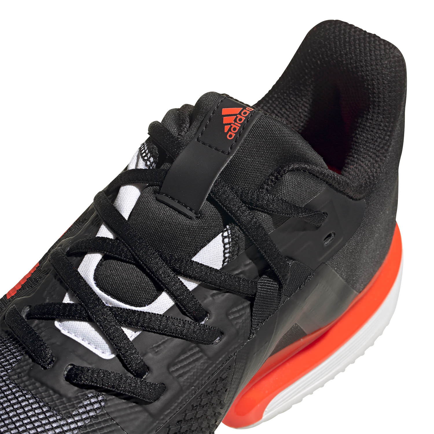 adidas SoleMatch Bounce Men's Tennis Shoes - Core Black/Red