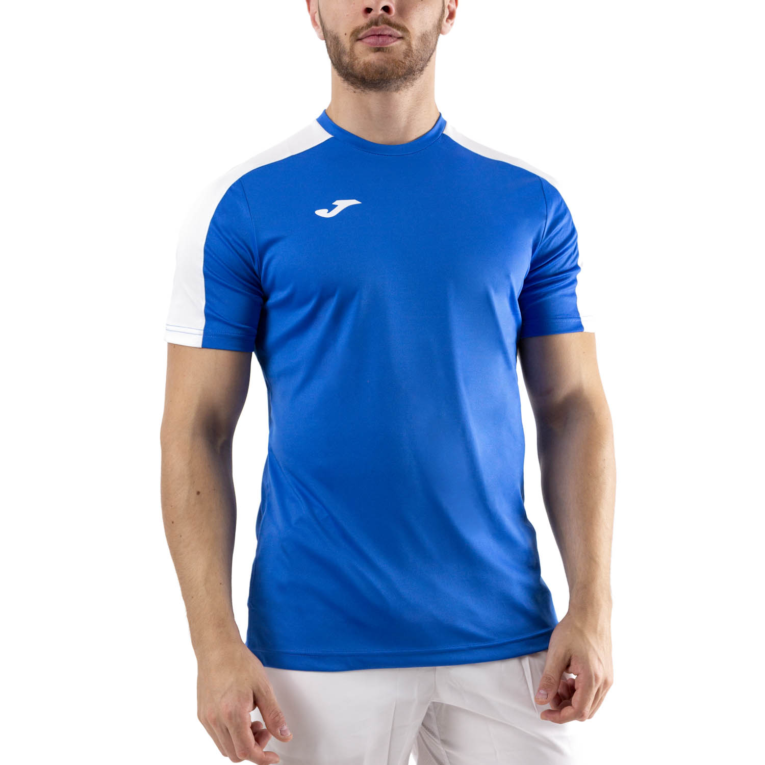 Joma Academy III T-Shirt - Royal/White