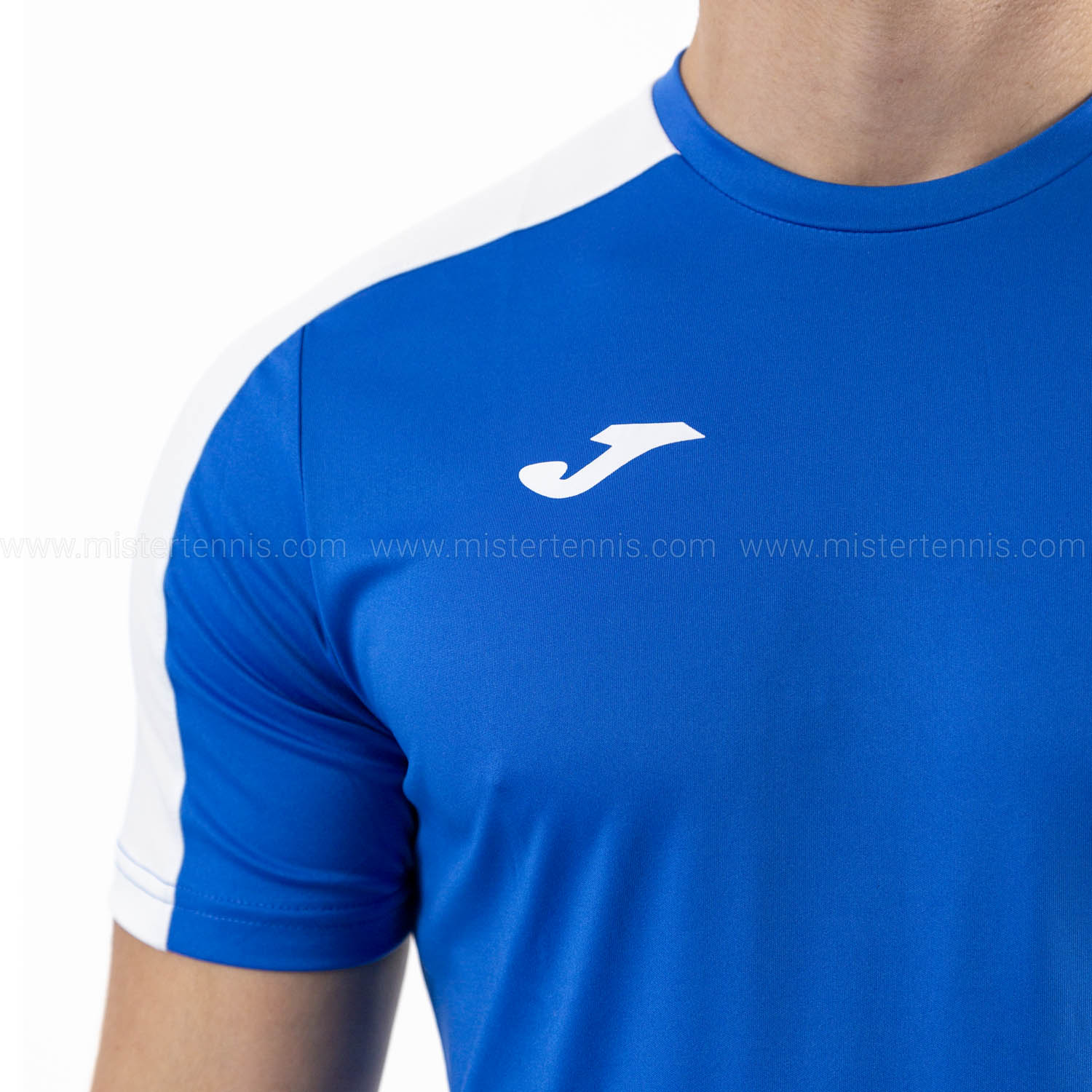 Joma Academy III T-Shirt - Royal/White