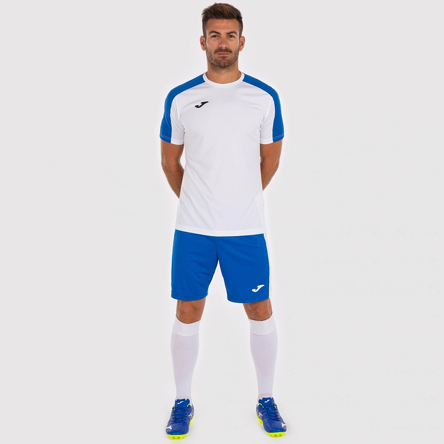 Joma Academy III Maglietta - White/Royal