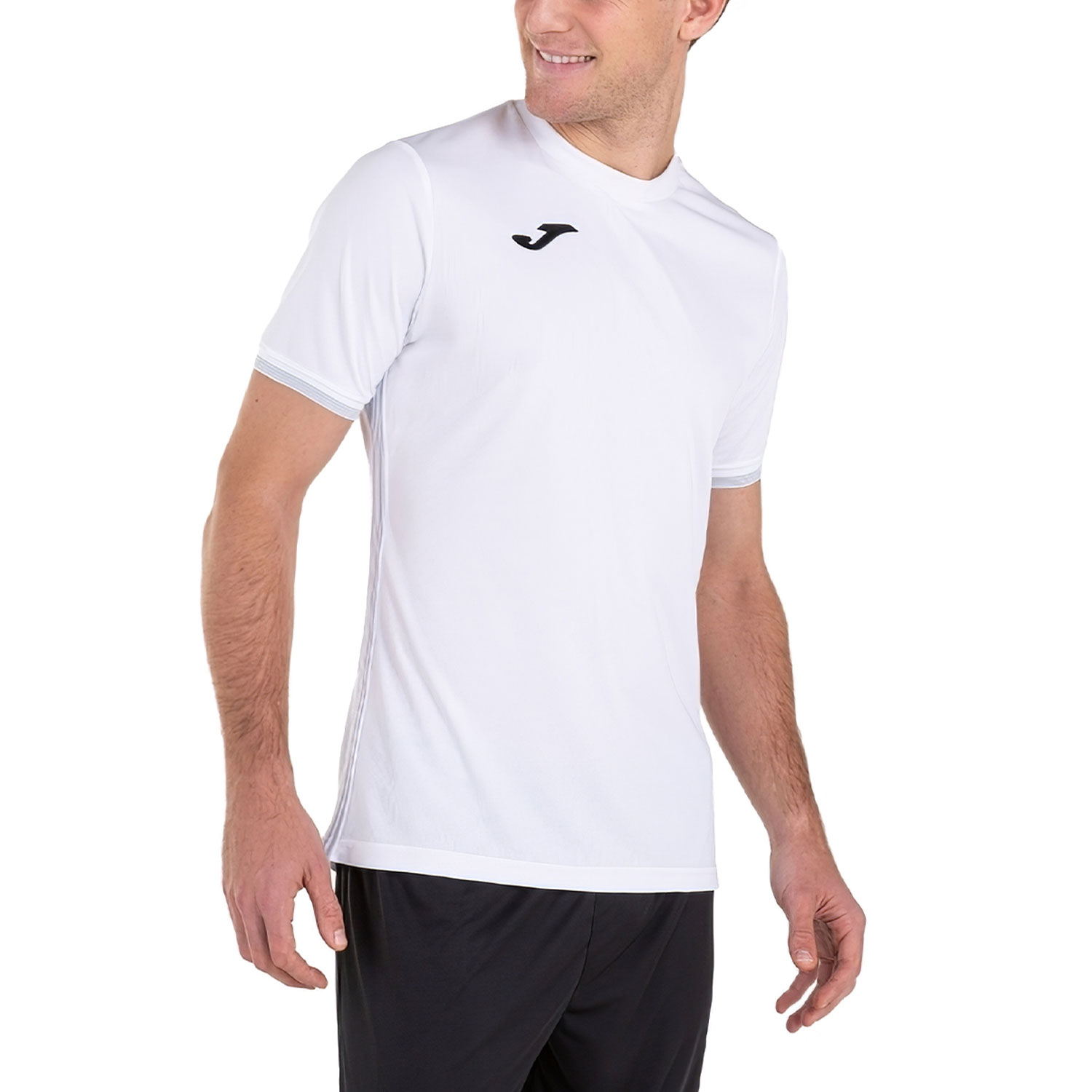 Joma Campus III T-Shirt - White/Black