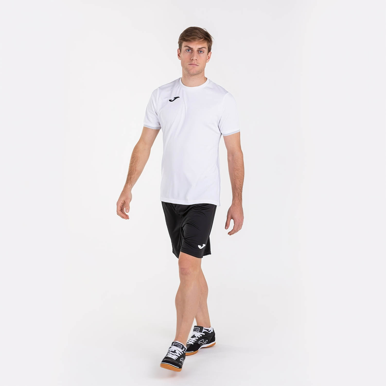 Joma Campus III Camiseta - White/Black