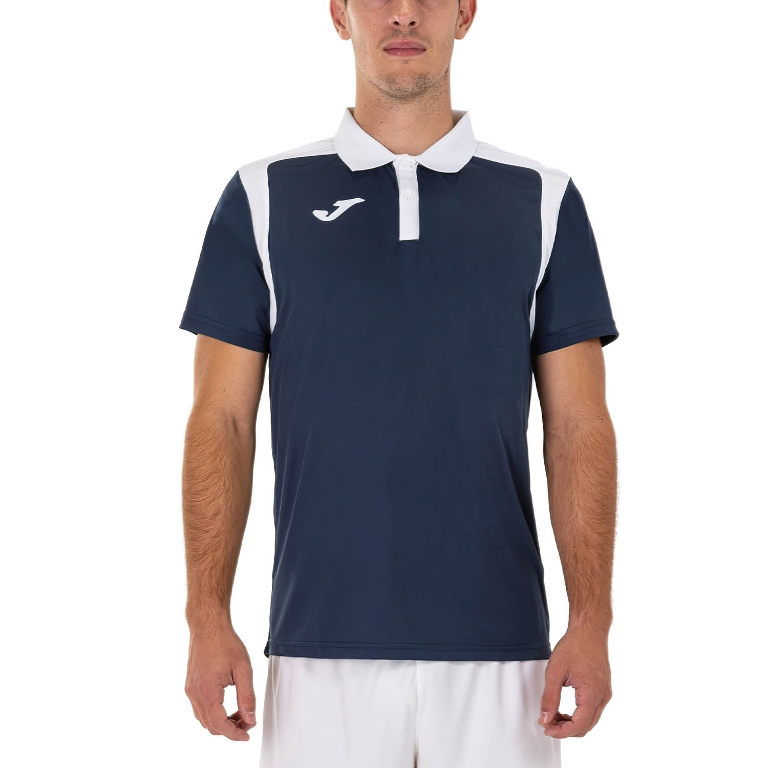Joma Championship V Men's Tennis Polo Dark Navy/White