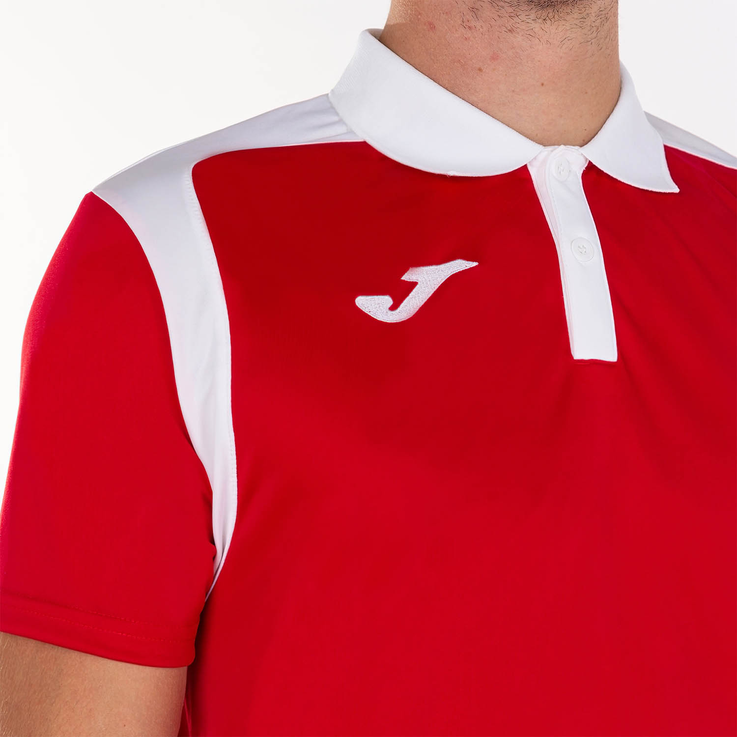 Joma Championship V Polo - Red/White