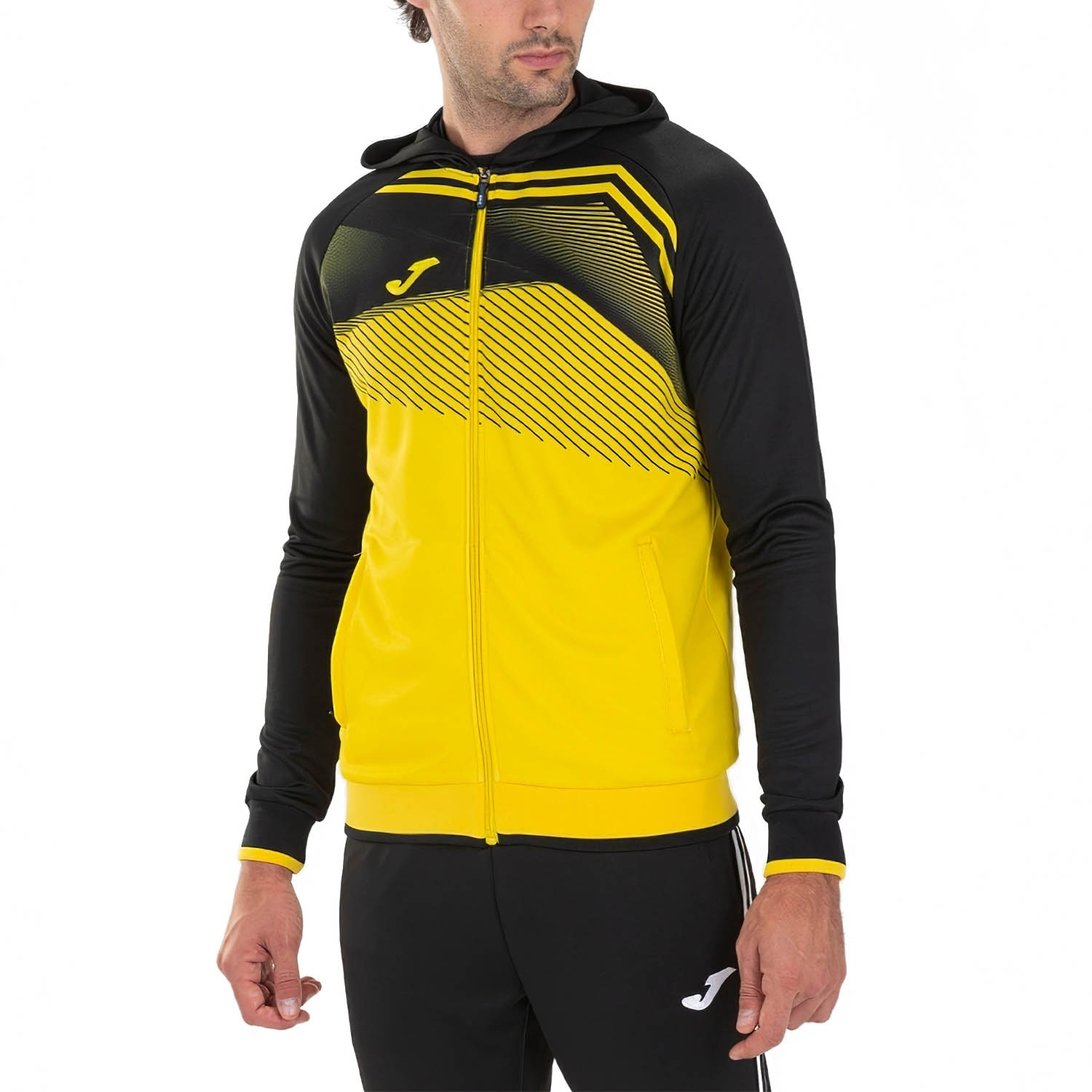 Joma Supernova II Sudadera de Tenis Hombre - Yellow/Black