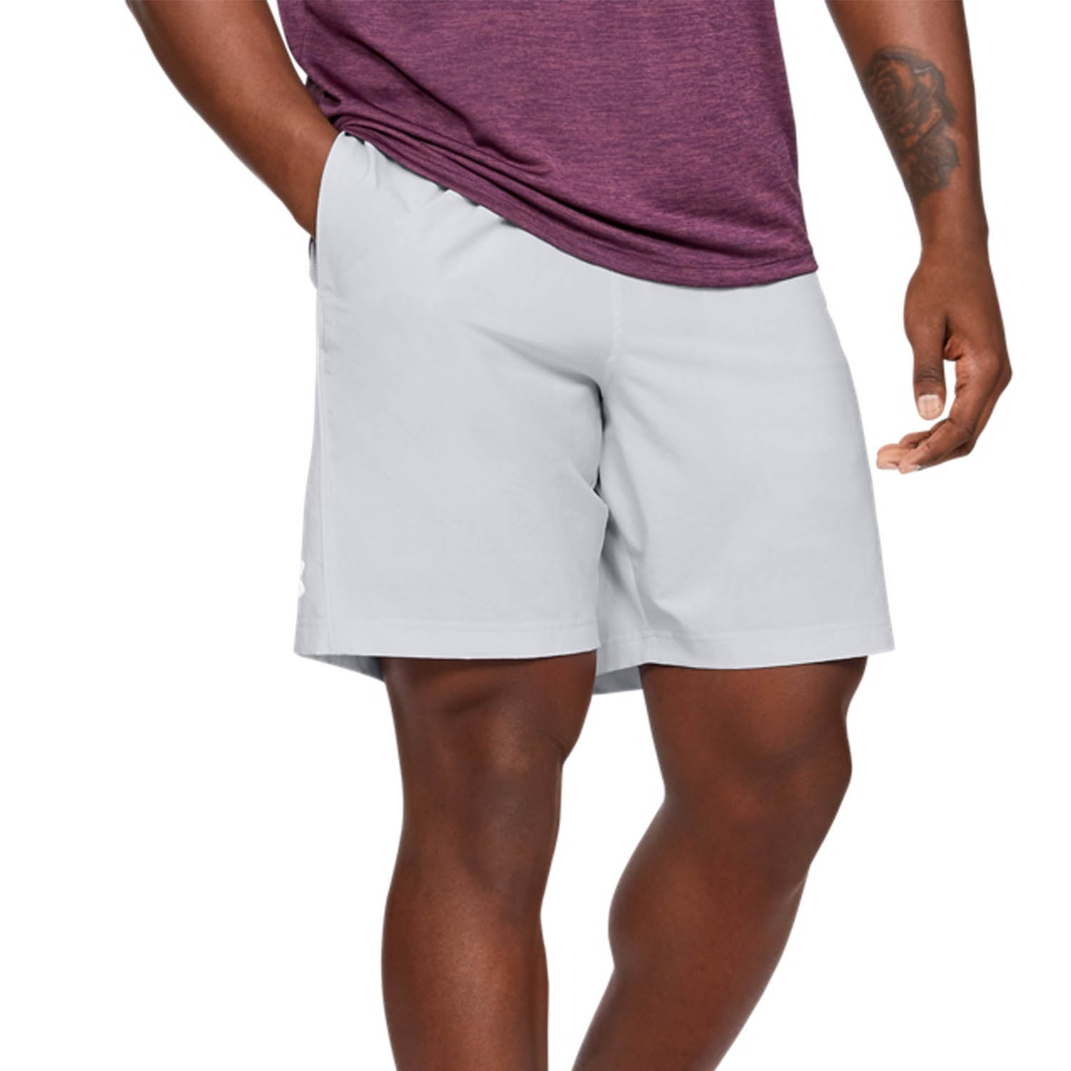 under armour woven graphic shorts mens