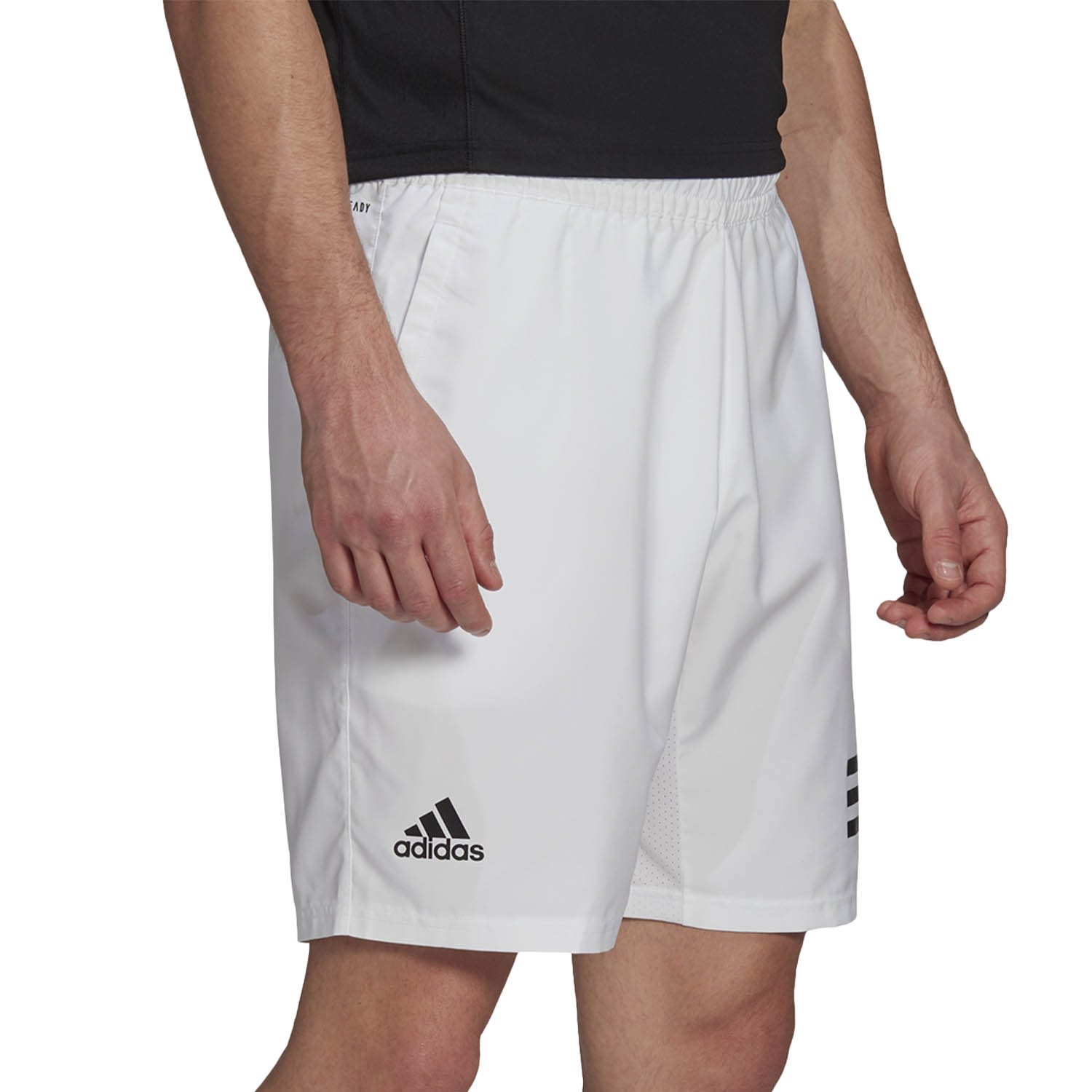 adidas club 3 stripe short