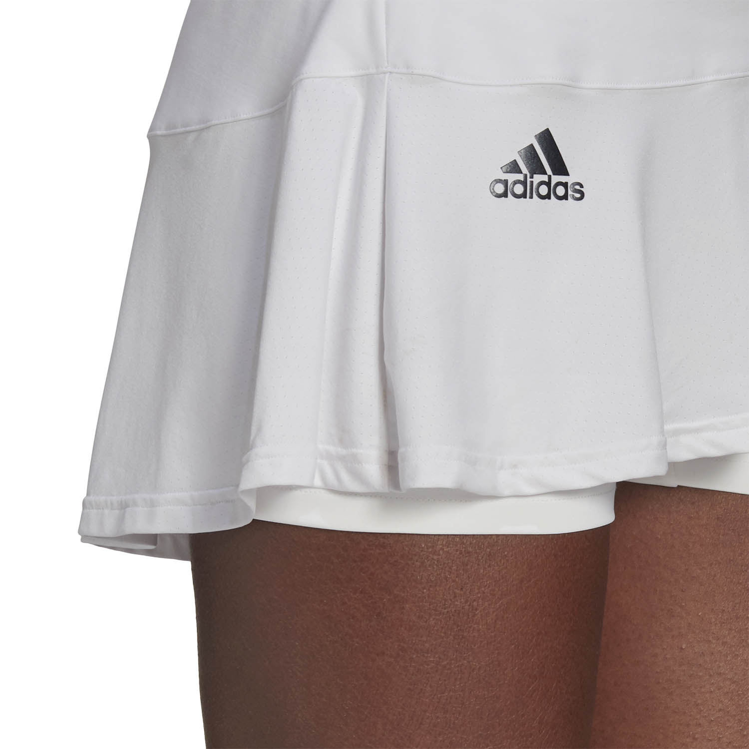 adidas Match AEROREADY Women's Tennis Skirt White/Black