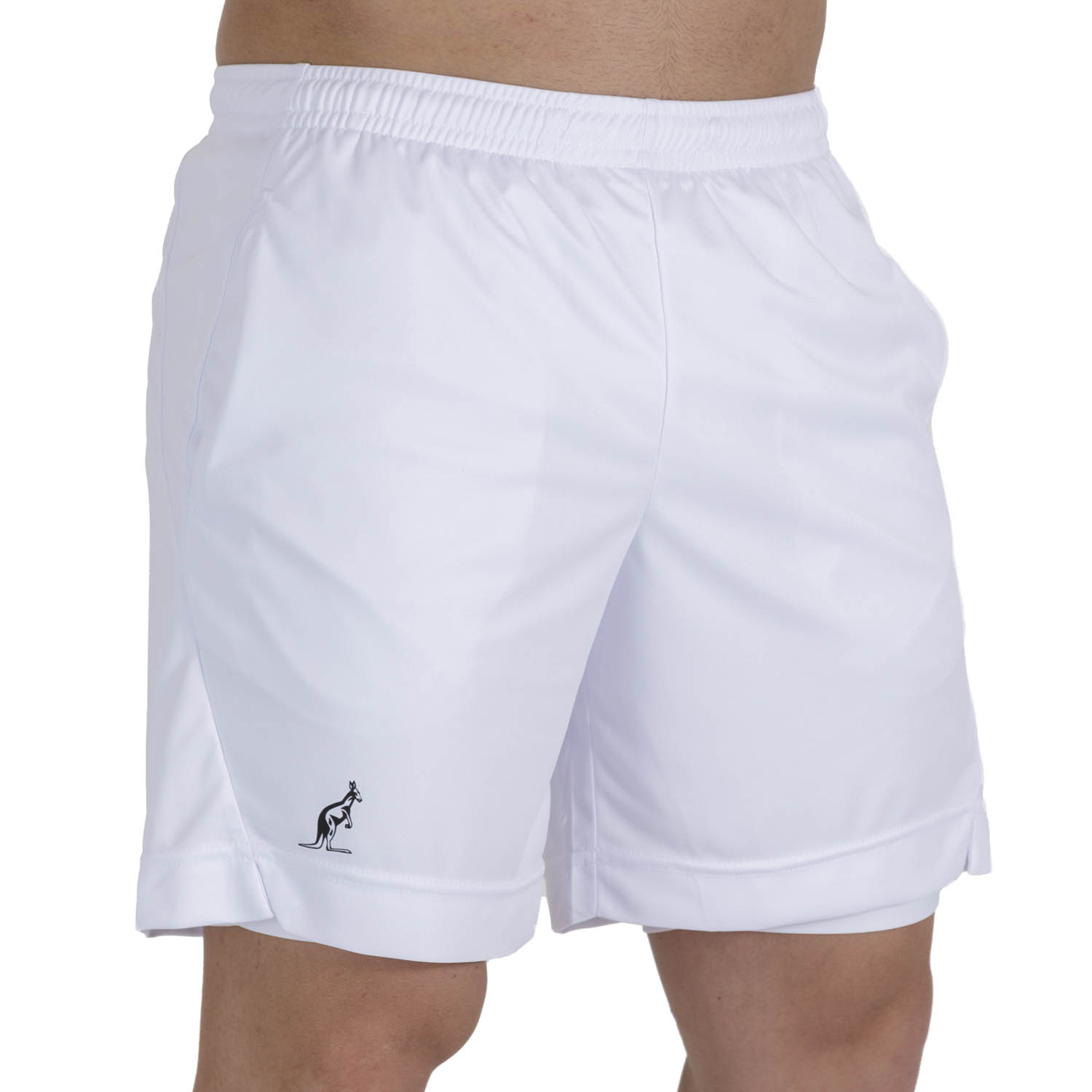 Australian Ace 2 in 1 7in Shorts - Bianco