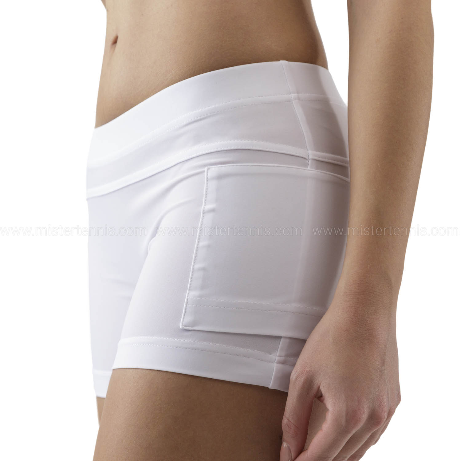 Australian Logo 3in Shorts - Bianco