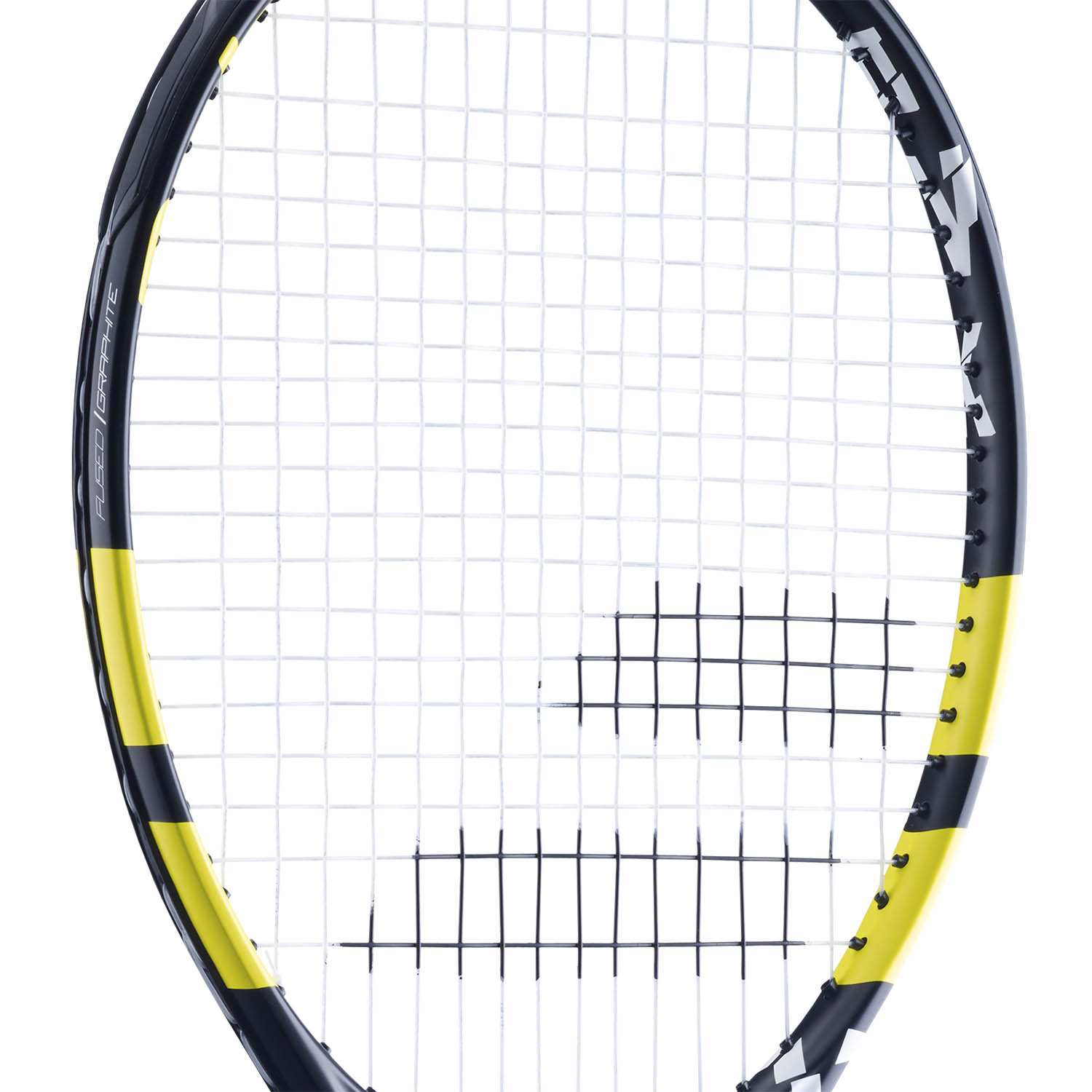 Raquette De Tennis Babolat Evoke 102 - Pré-cordée, Aluminium Léger, Gris/Jaune - Idéale Débutants Et Loisirs