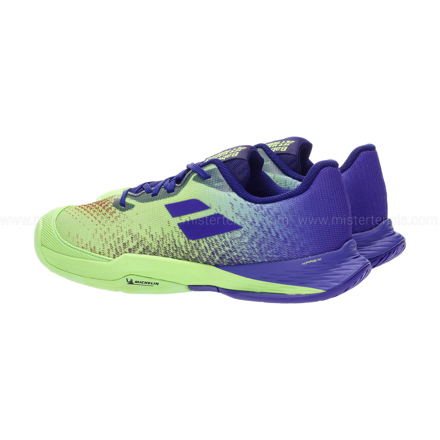 Babolat Scarpa Tennis Junior Jet Mach 3 JR all Court JdLime