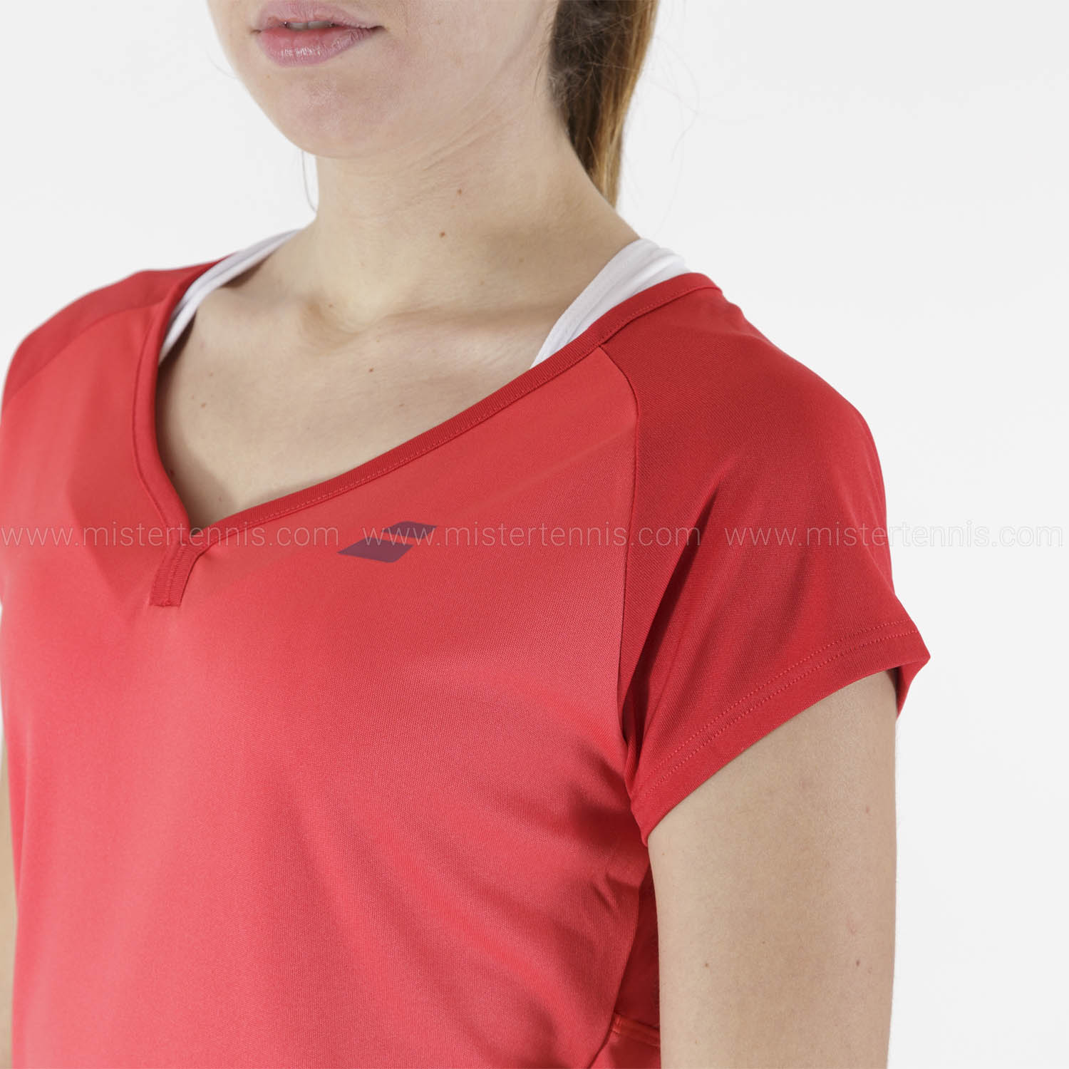 Babolat Play Cap T-Shirt - Tomato Red