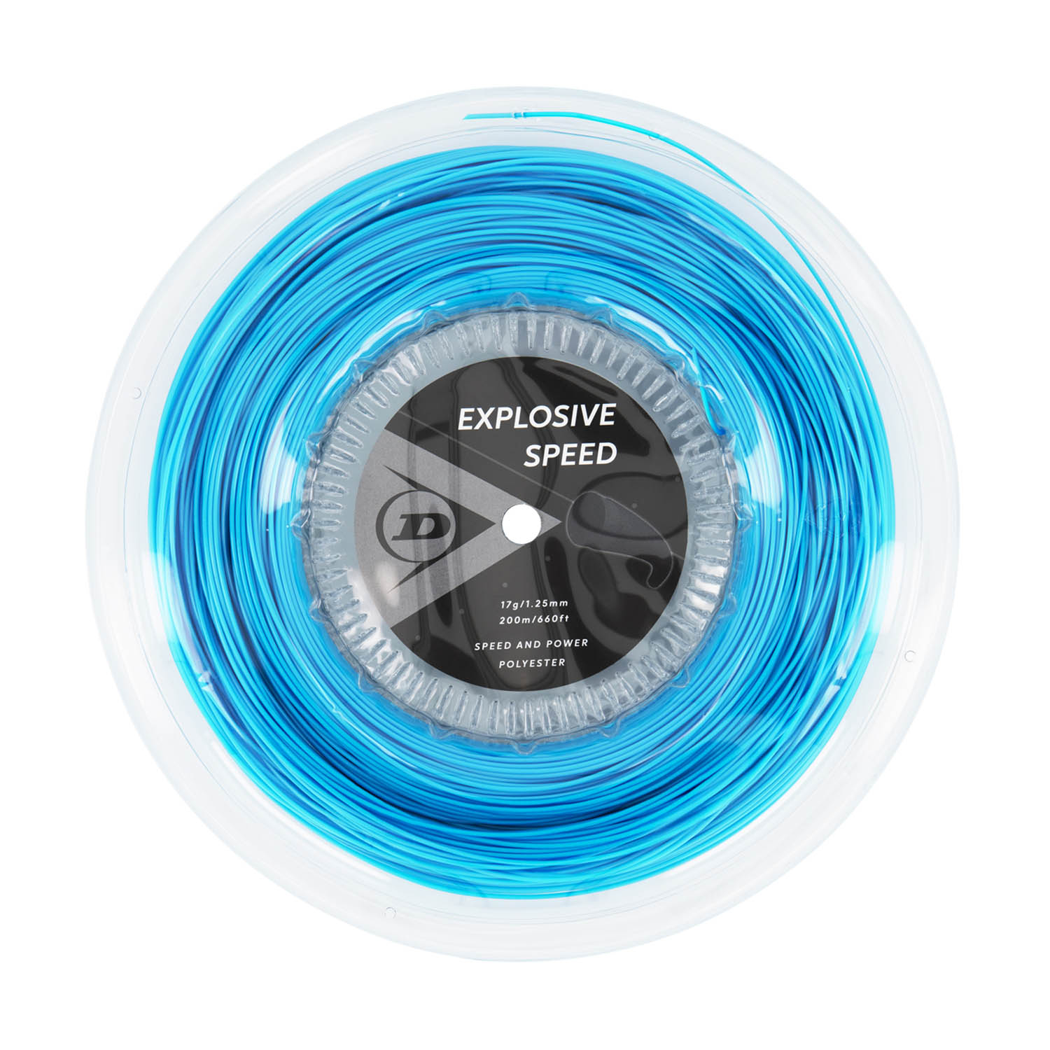 Dunlop Explosive Speed 1.25 200 m String Reel - Blue