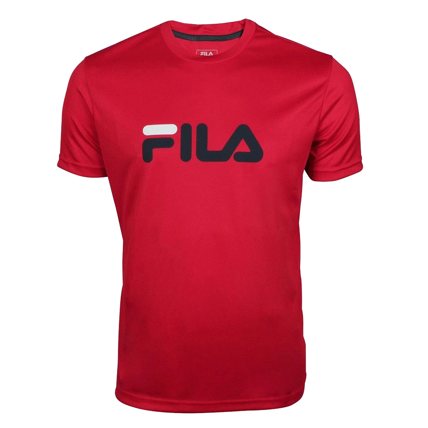 Fila Logo Boy s Tennis T Shirt Red