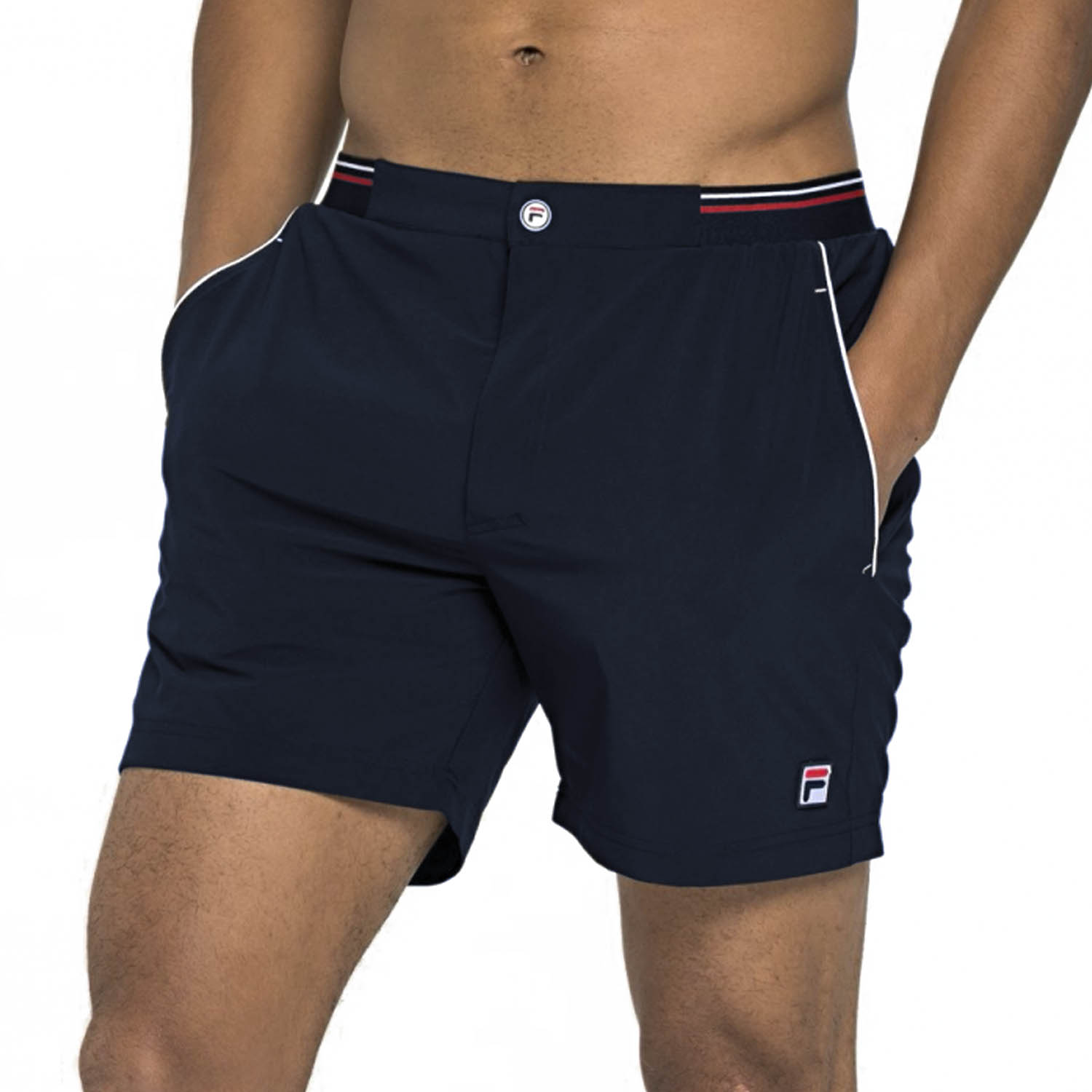 Fila 5in Shorts de Hombre - Peacoat Blue