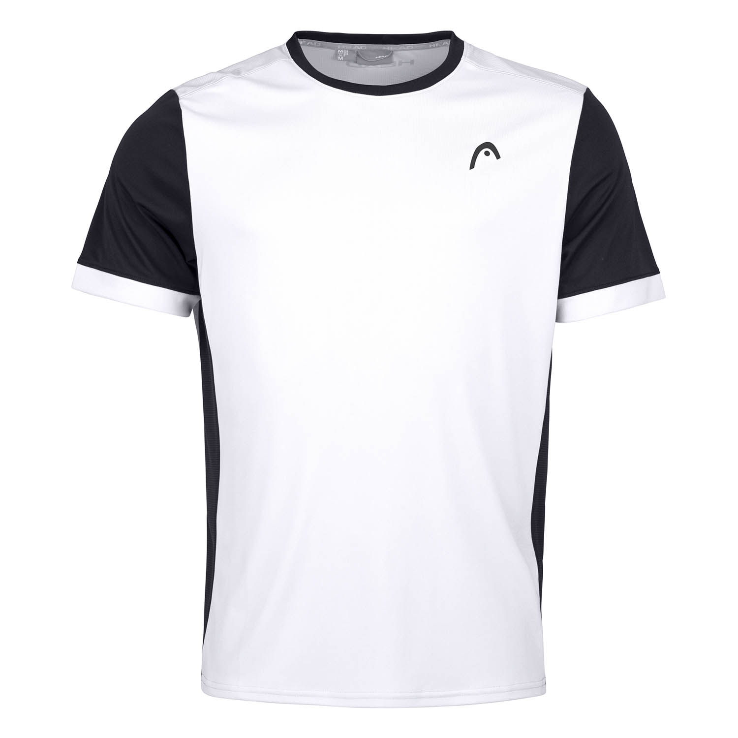 Head Davies Camiseta Niño - White/Black