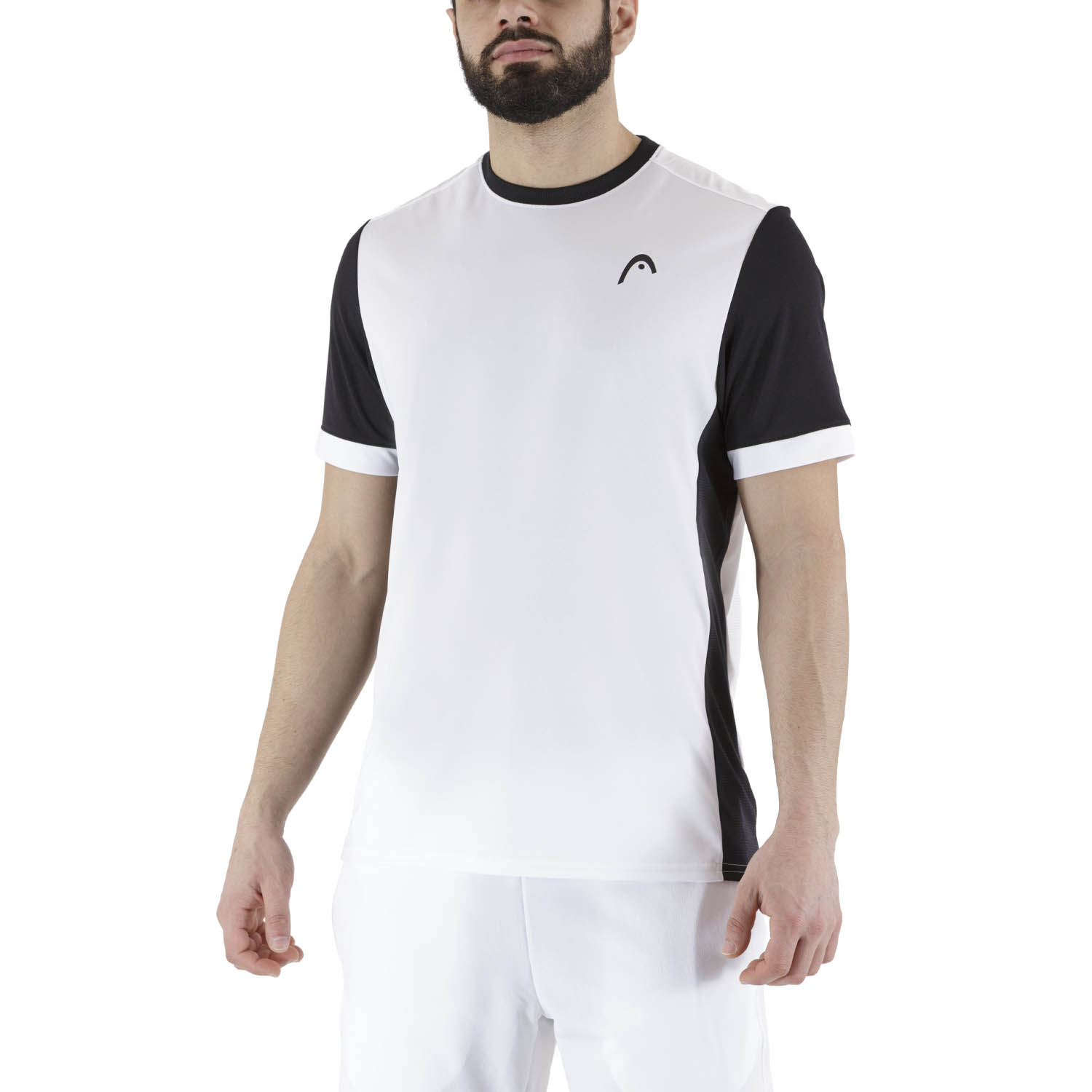 Head Davies Vision Camiseta - White/Black