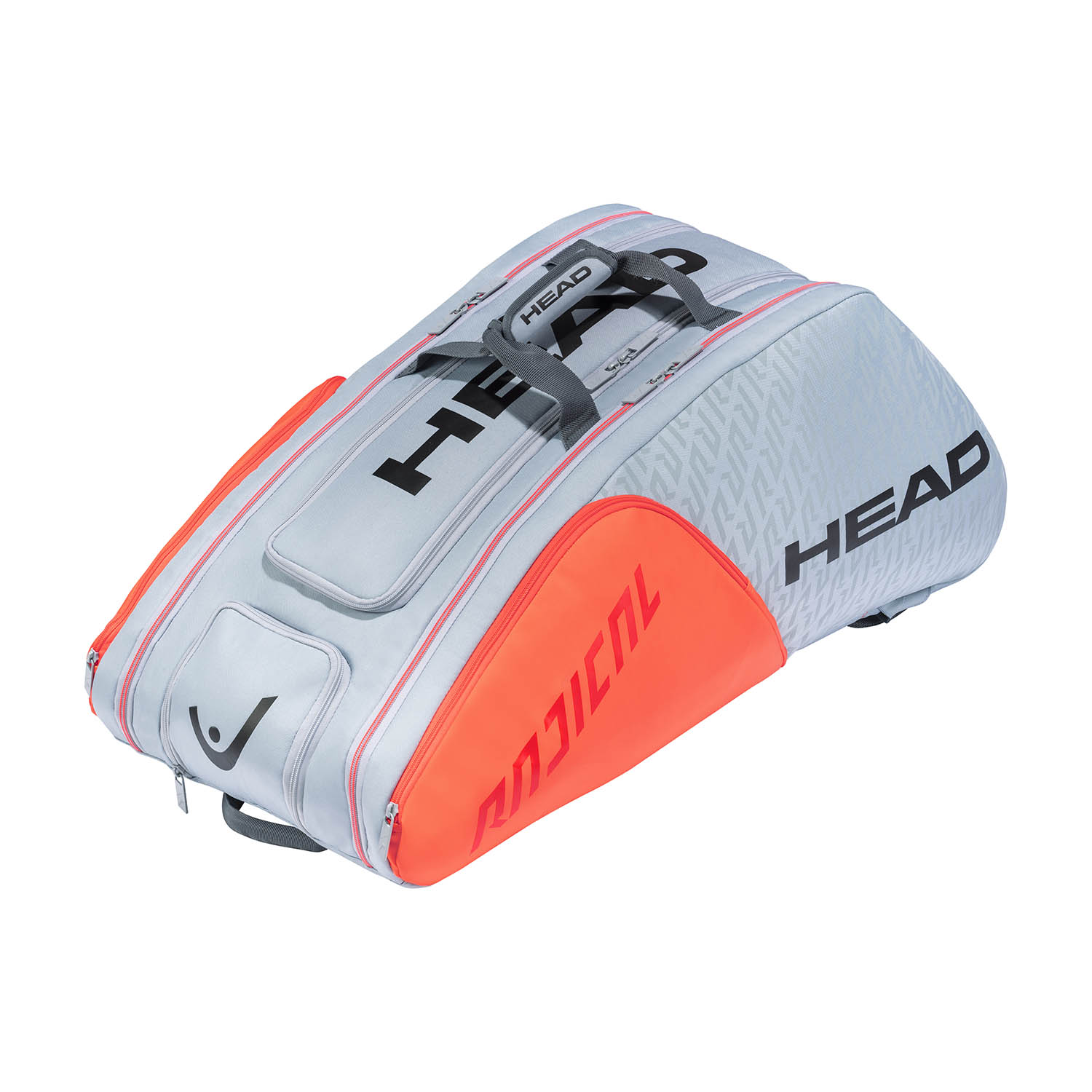 ｔｅｔｅ　1001 Head Radical x 12 Monstercombi Tennis Bag - Grey/Orange