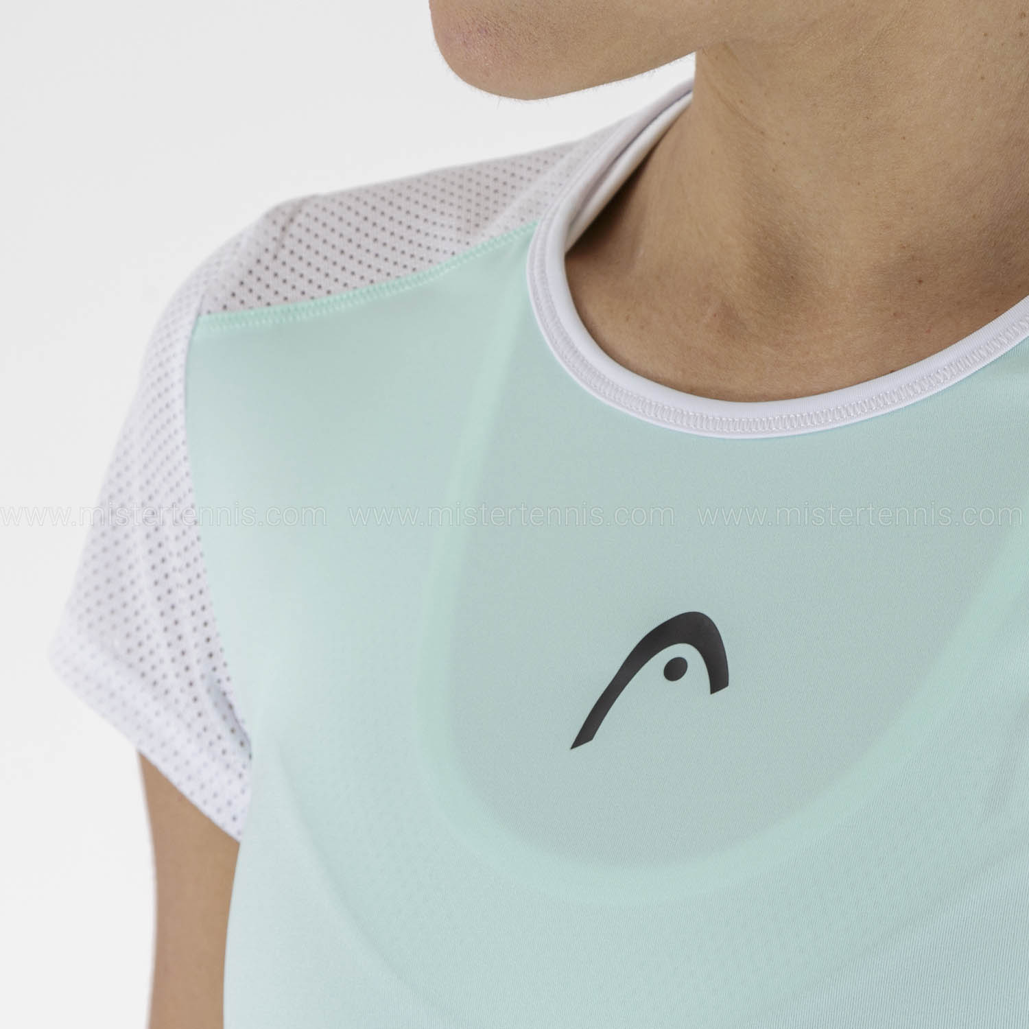 Head Sammy Women's Tennis T-Shirt Mint/White
