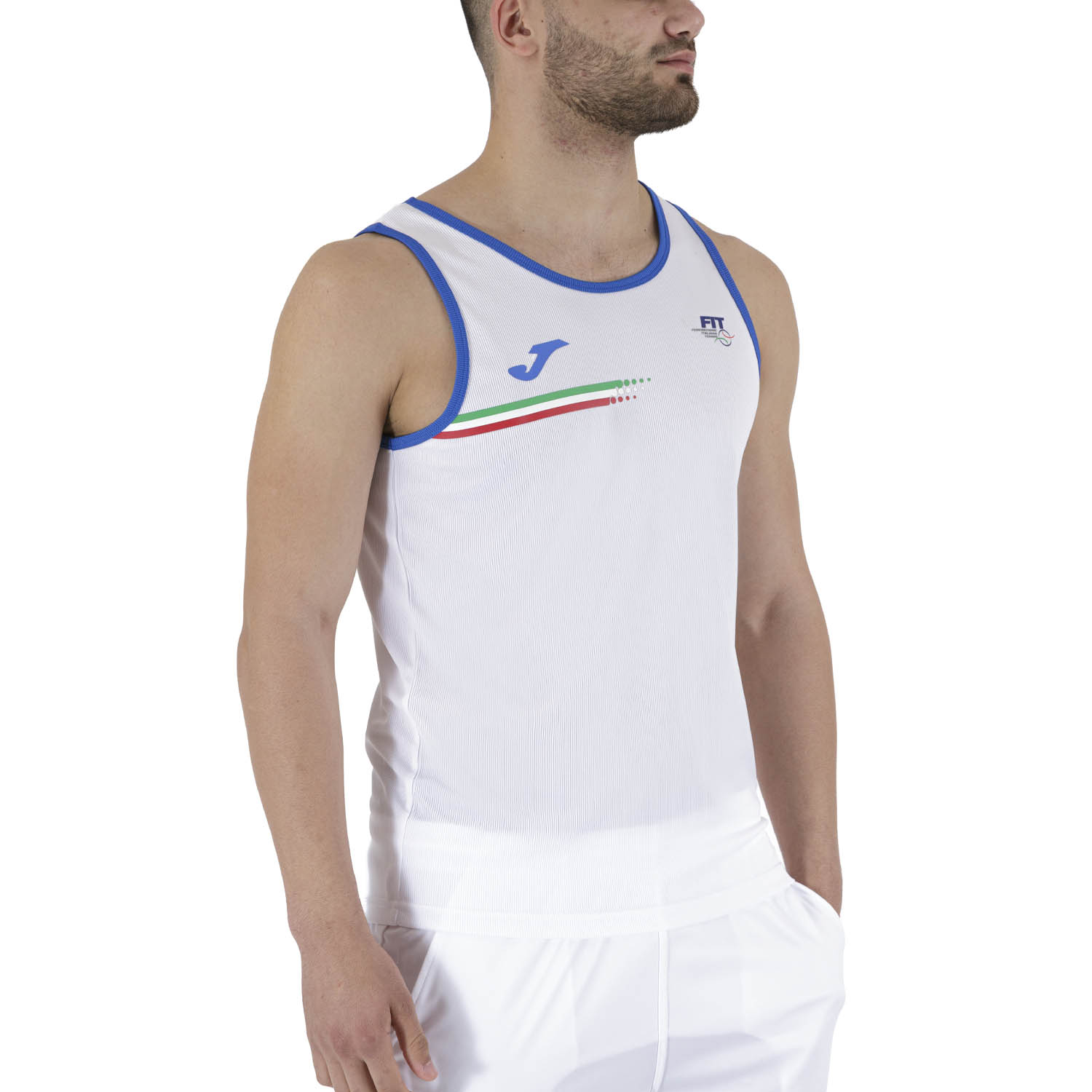 Joma FIT Canotta da Tennis Uomo - White