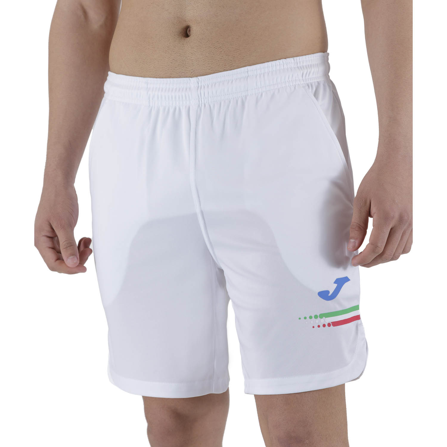 Joma Fit Tennis Italy 7in Shorts de Tenis Hombre - White